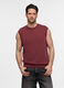 Canotta relaxed fit in misto cotone uomo_0