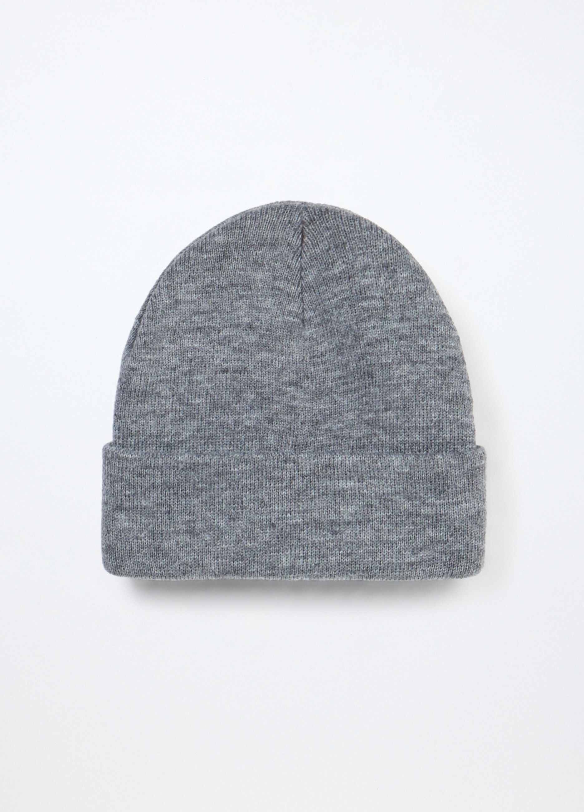 Berretto tricot con patch_1