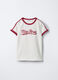 T-shirt in costina di cotone stretch Fit Slim ragazza_0