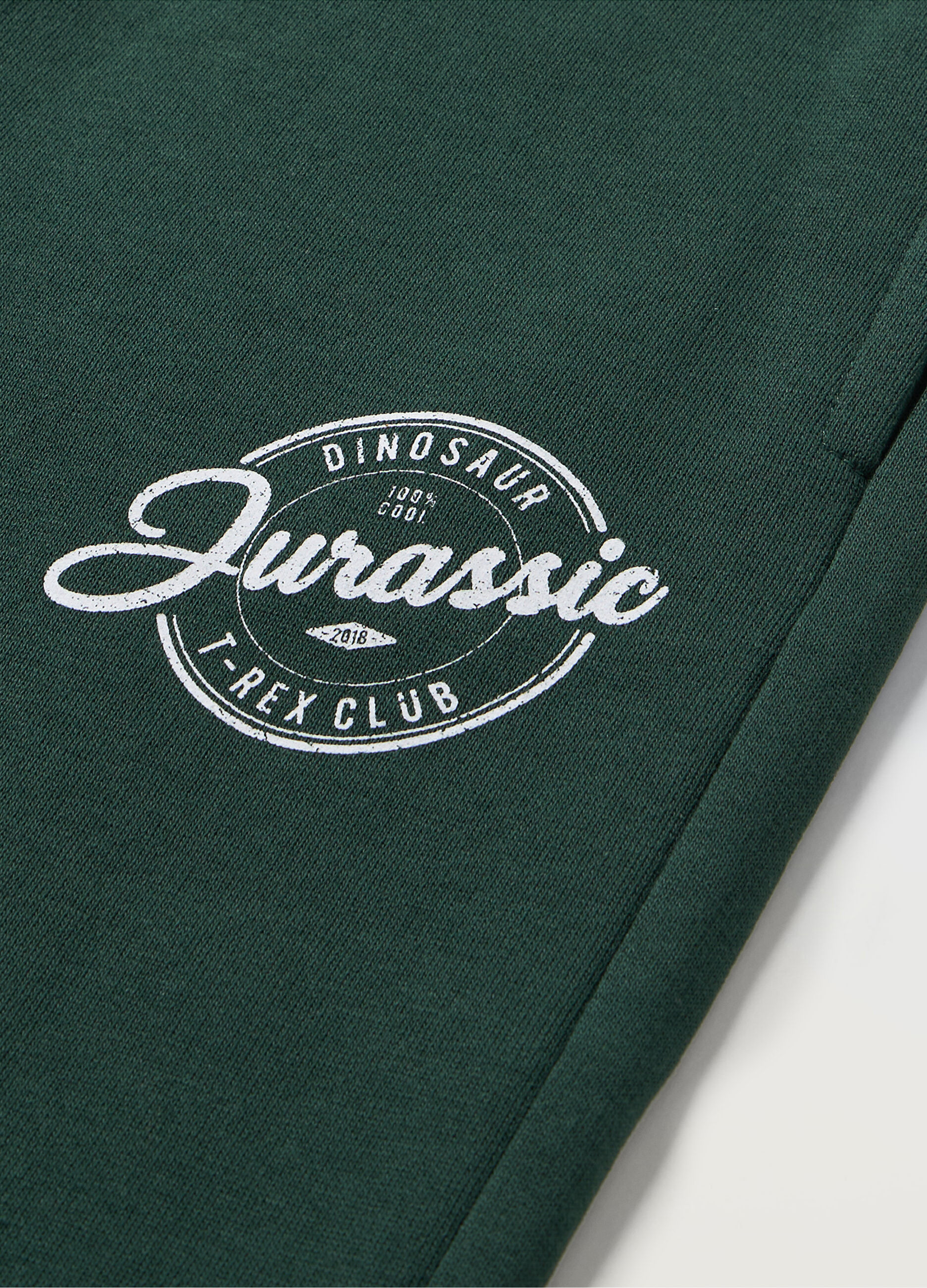 Jogger in misto cotone fleece bambino_1