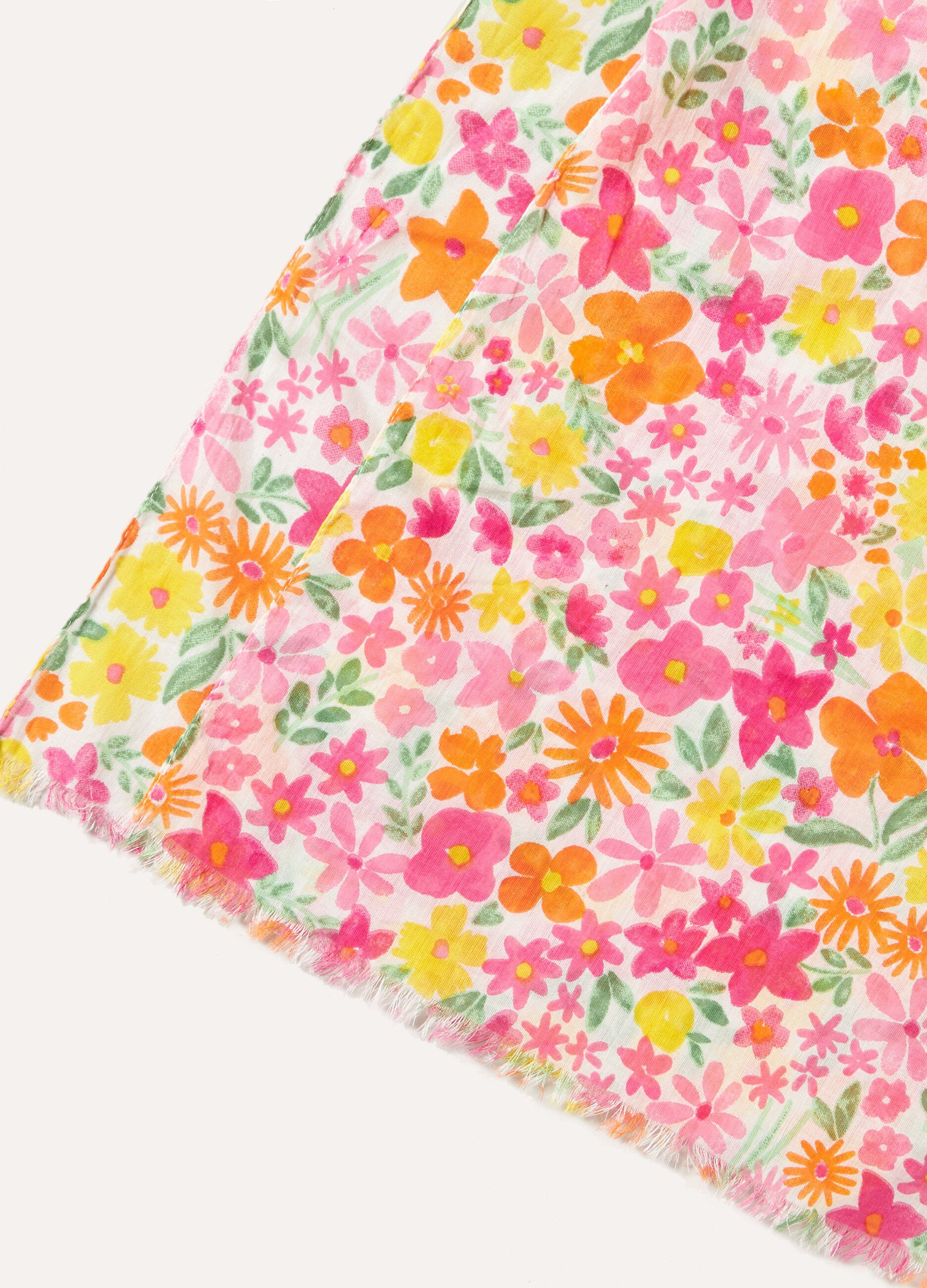 Pashmina in puro cotone con stampa_0