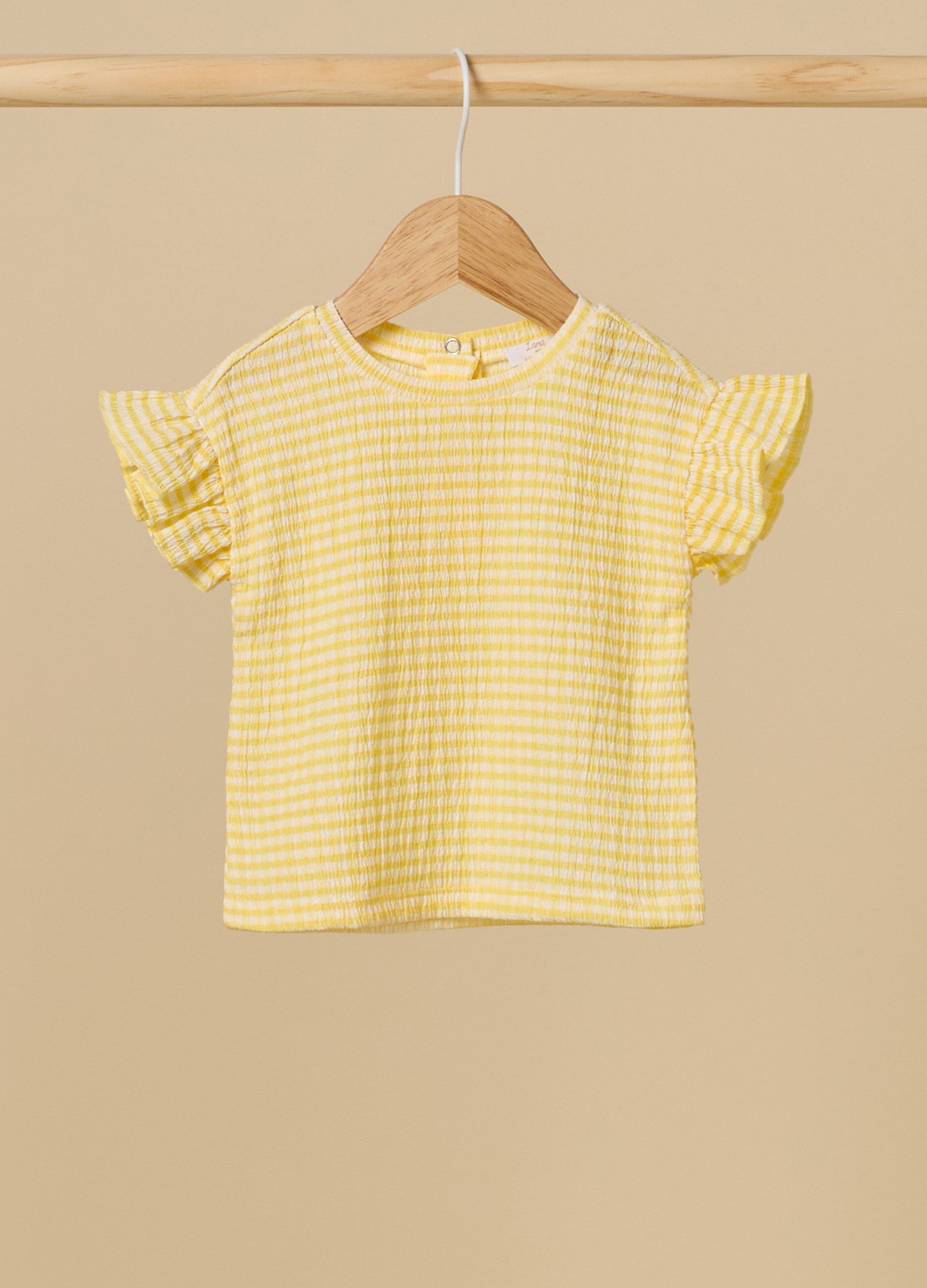 Blusa rigata IANA crepe neonata_0