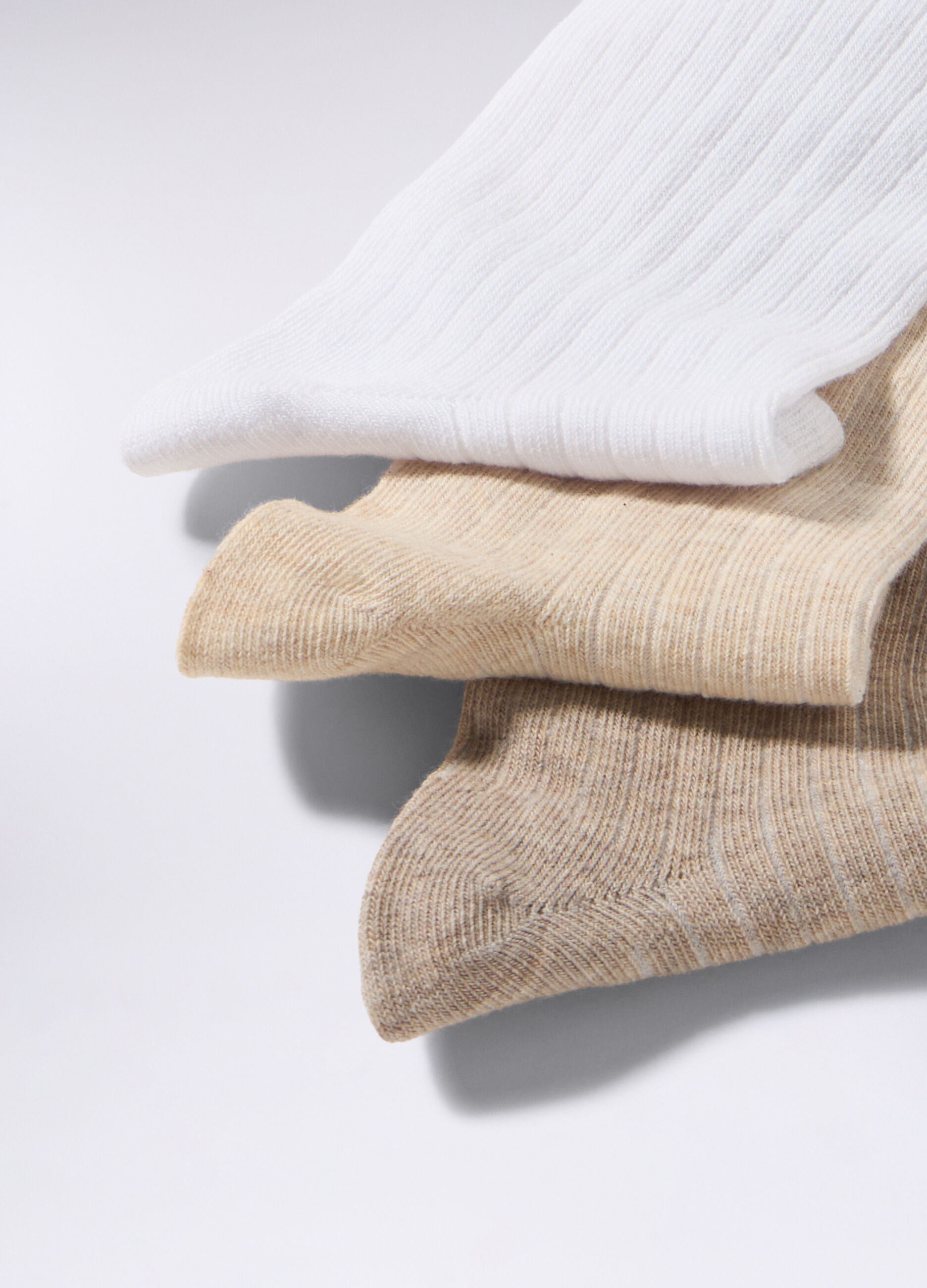 Pack 3 calze misto cotone stretch donna_1