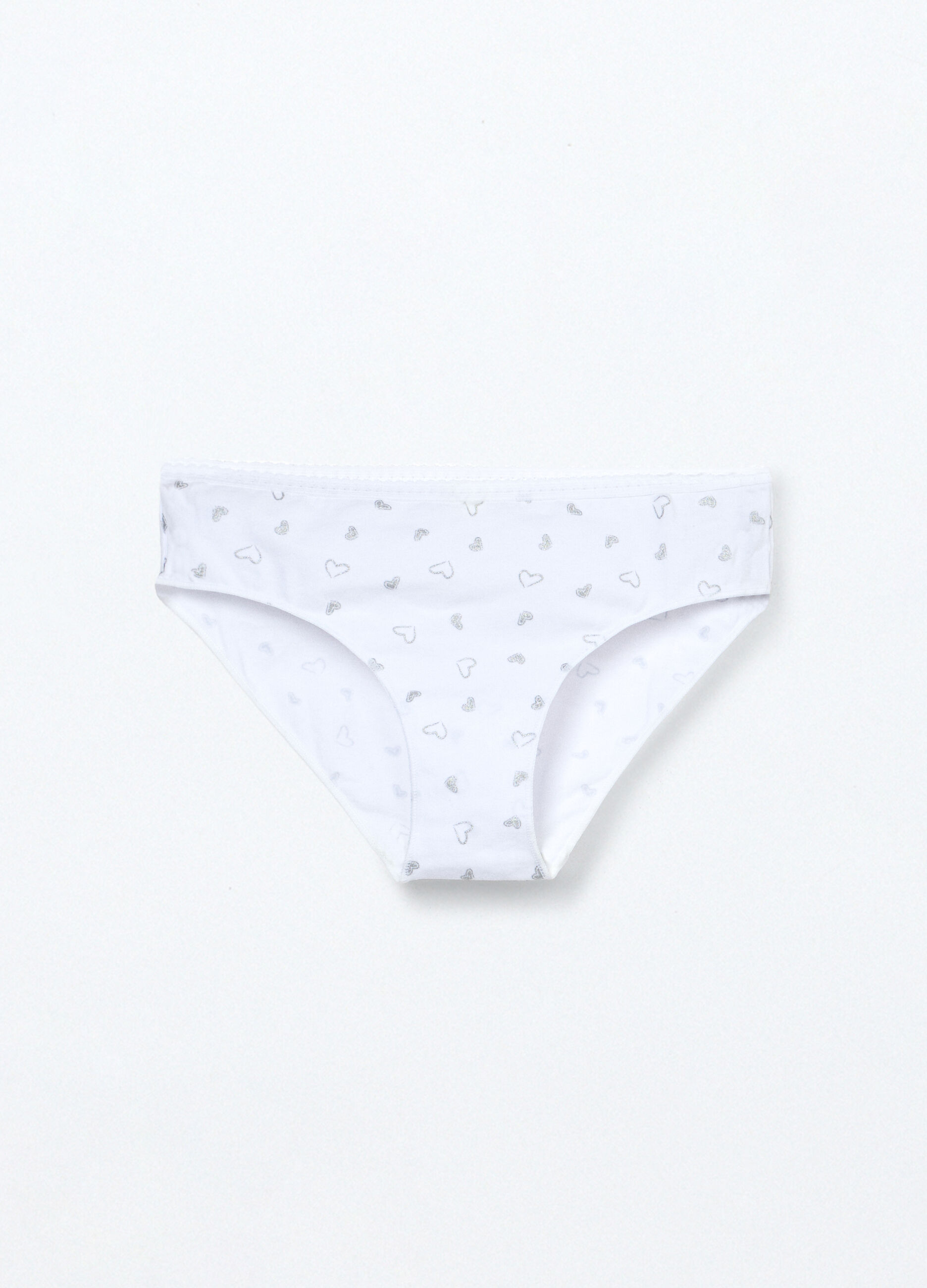 Slip in jersey di cotone stretch ragazza_0
