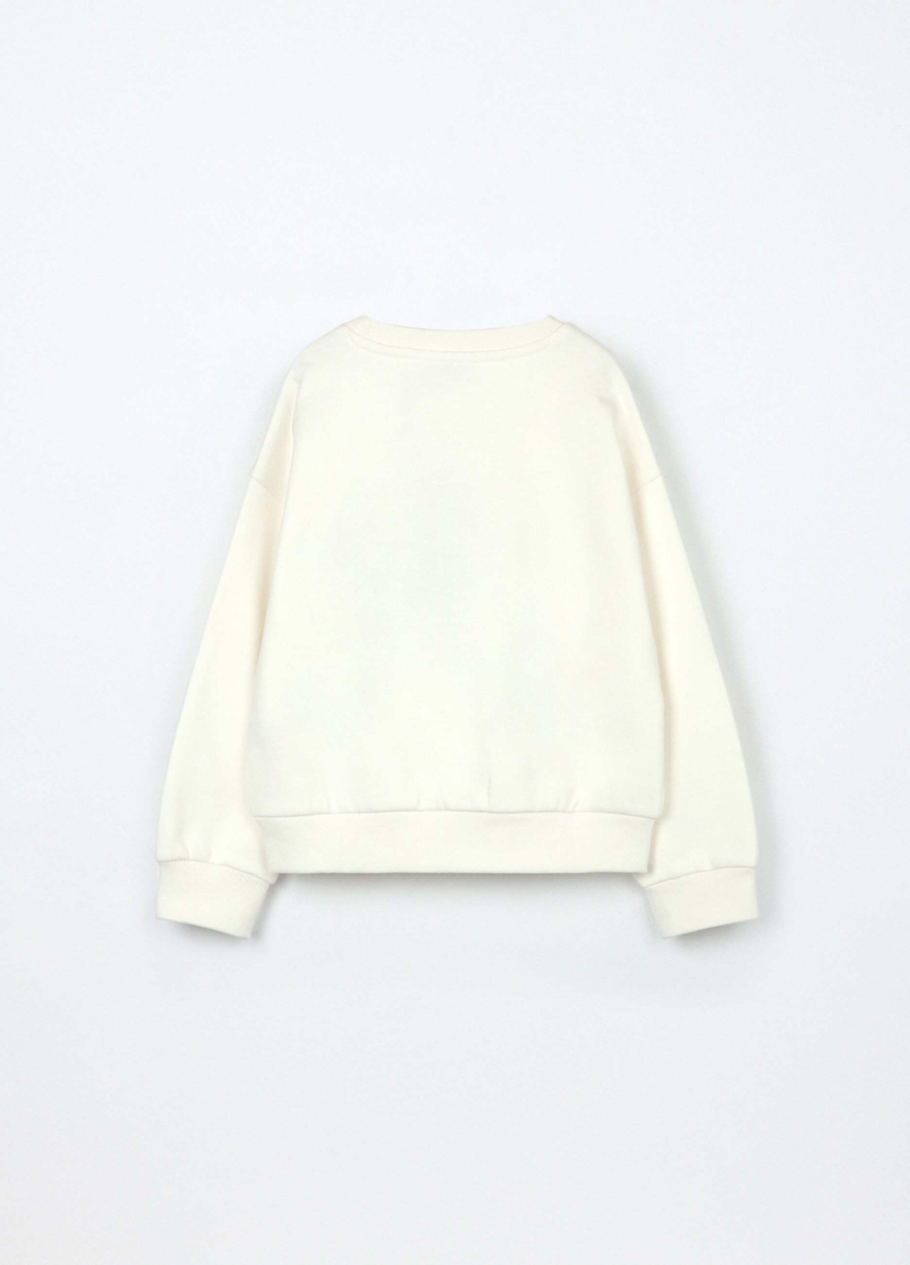 Felpa Hello Kitty in french terry misto cotone bambina_1