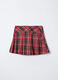 Gonna corta in poli viscosa stretch ragazza_1