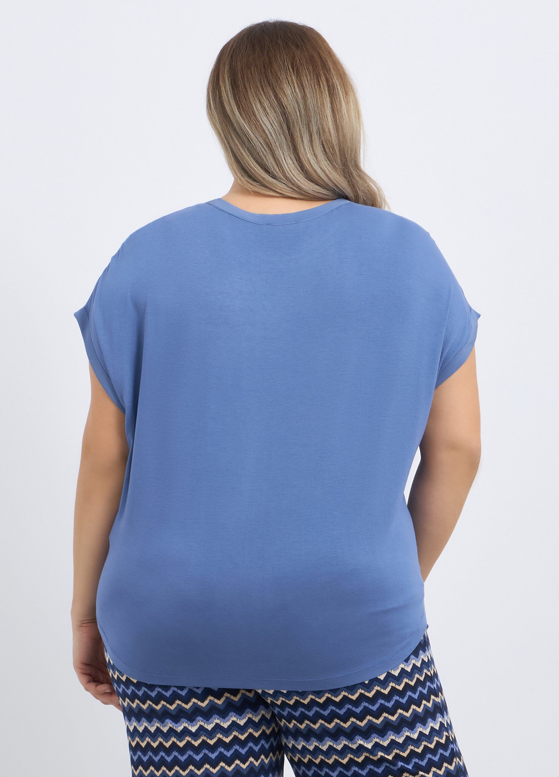 T-shirt in misto viscosa donna curvy_1