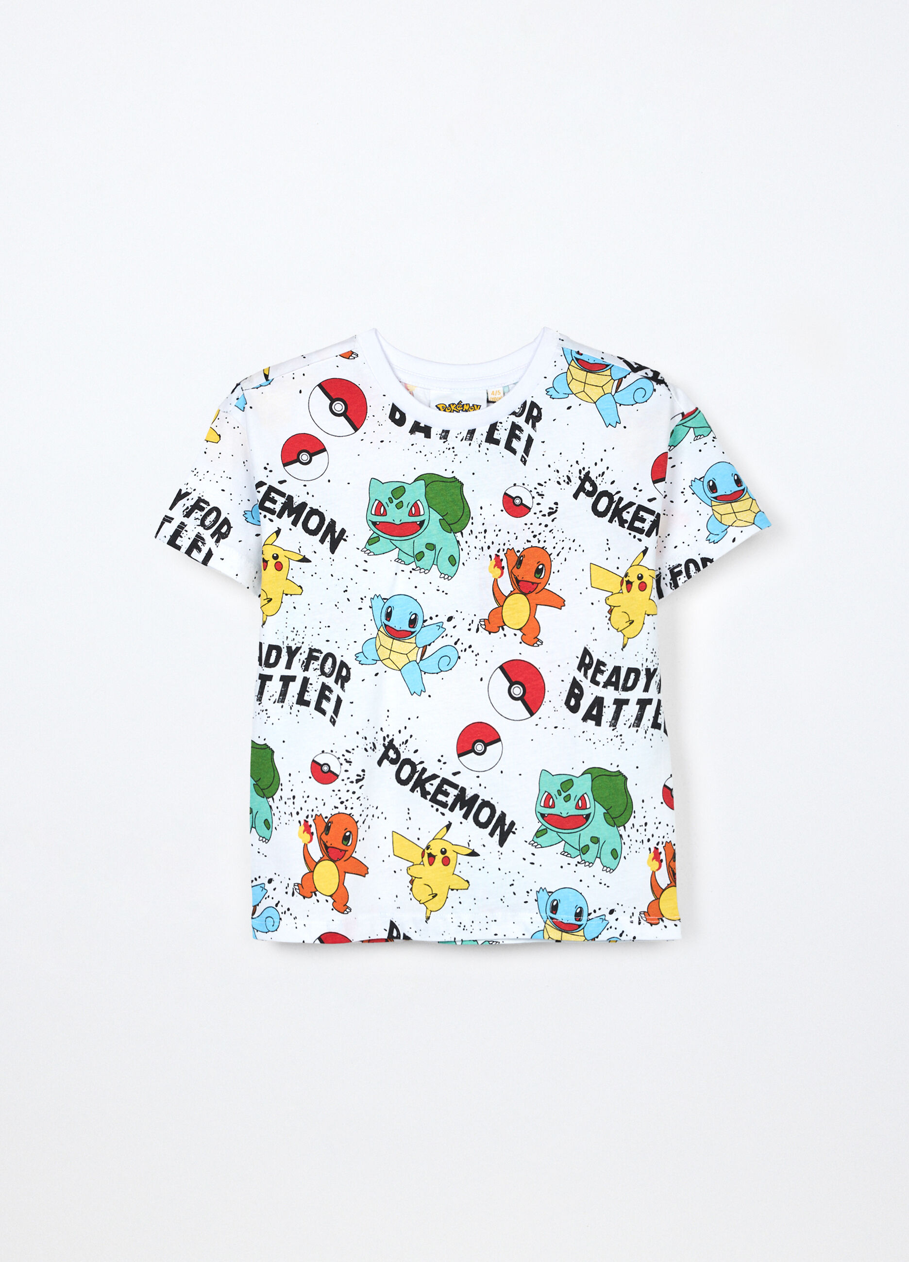 T-shirt in jersey di puro cotone bambino_0