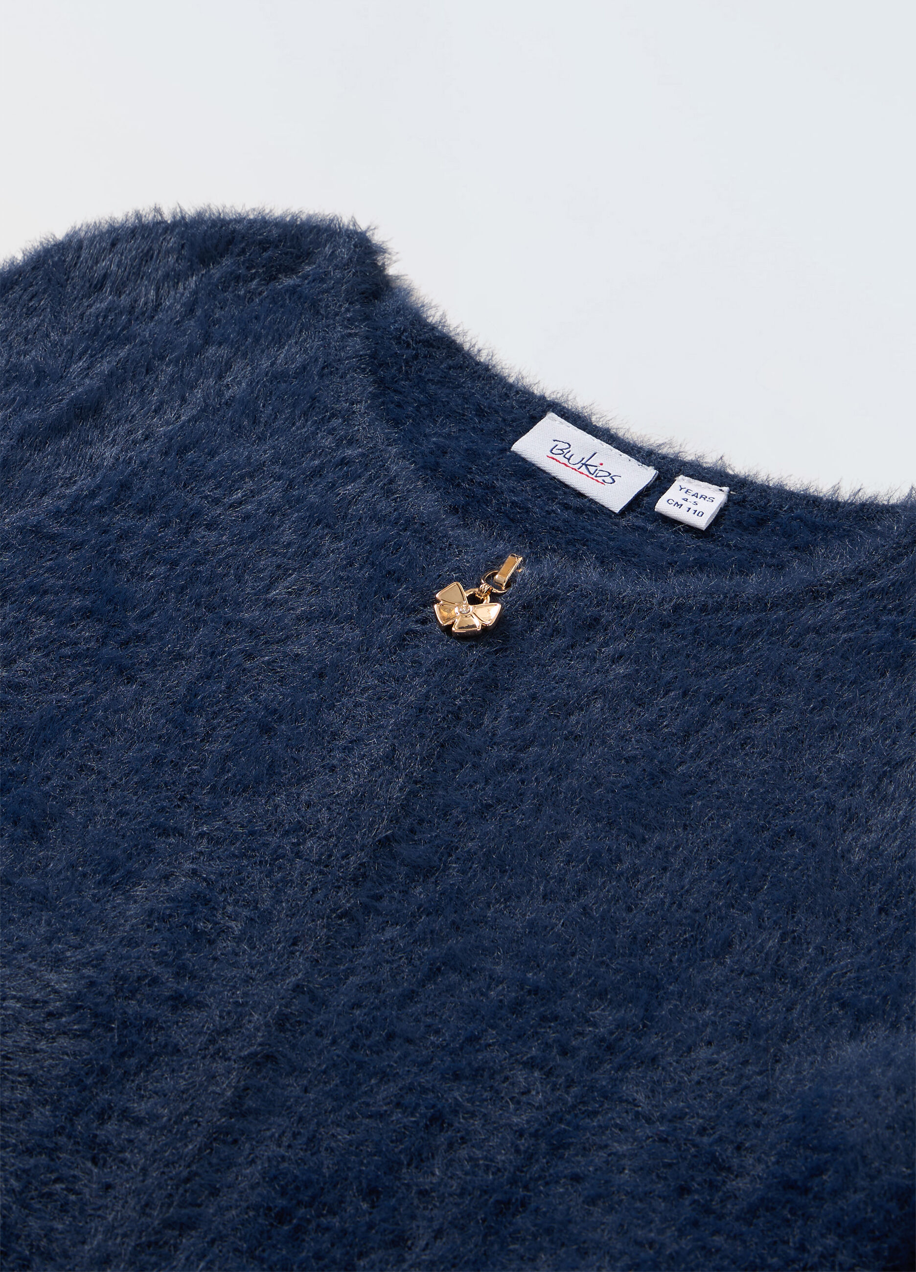 Cardigan effetto pelliccia bambina_1