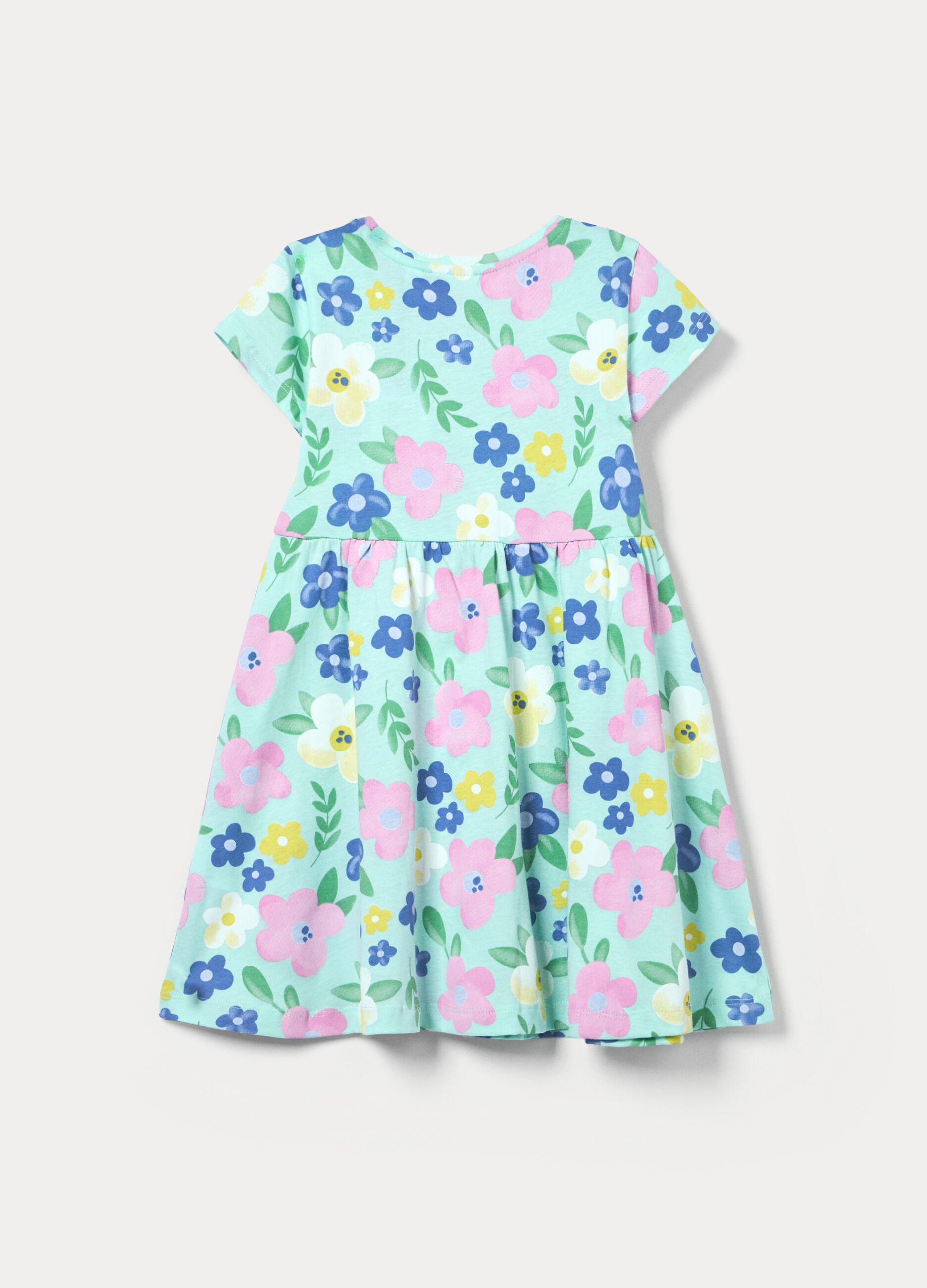 Vestito in jersey di puro cotone bambina_1