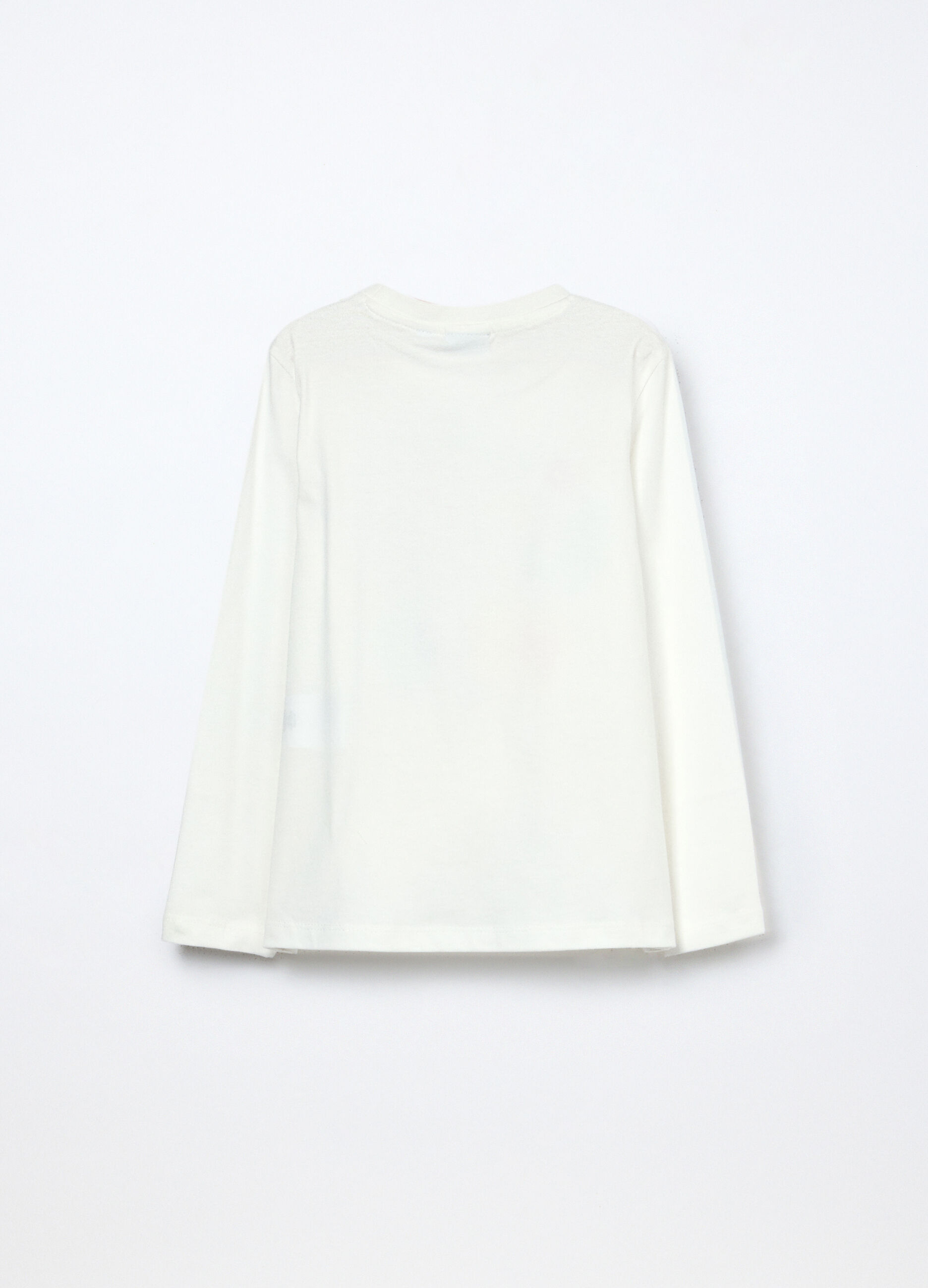 T-shirt in jersey di puro cotone bambina_1