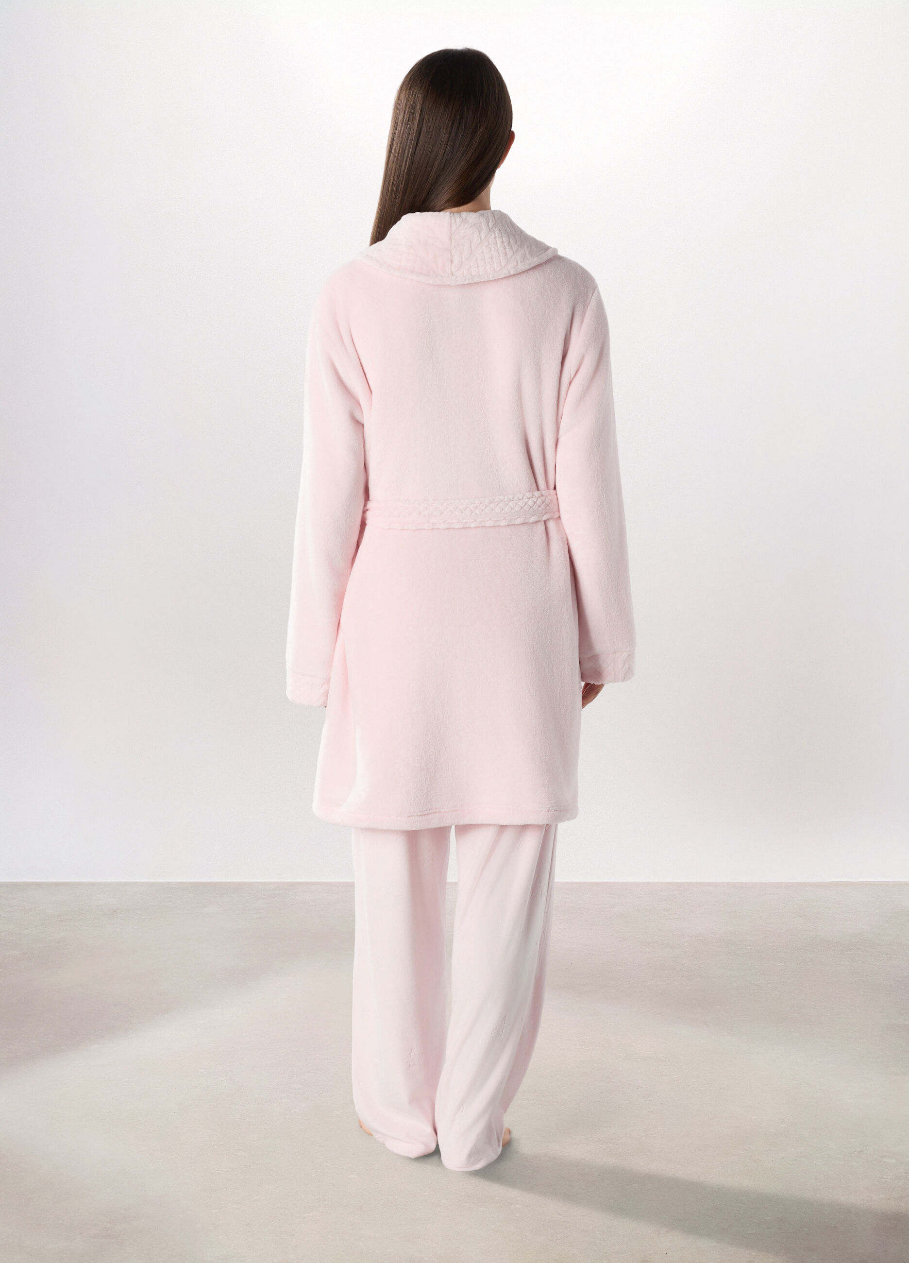 Vestaglia in coral fleece donna_1