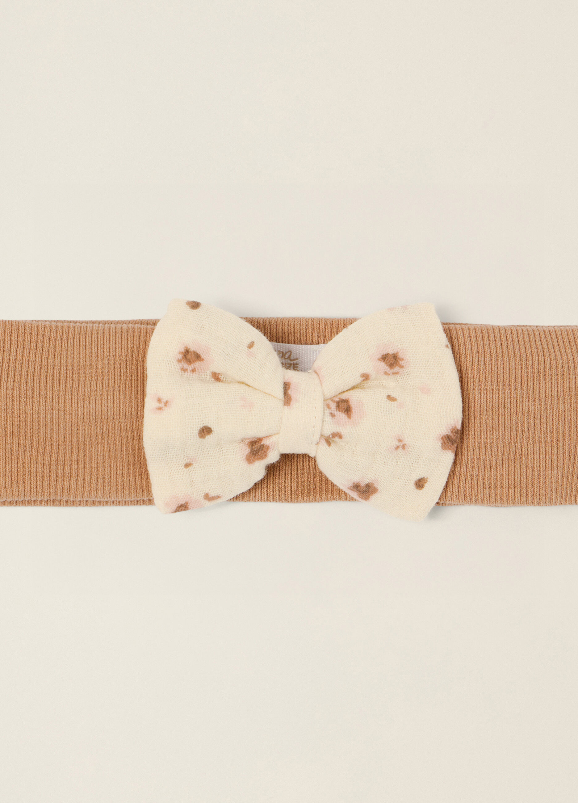 Fascetta in costina di cotone stretch IANA neonata_2