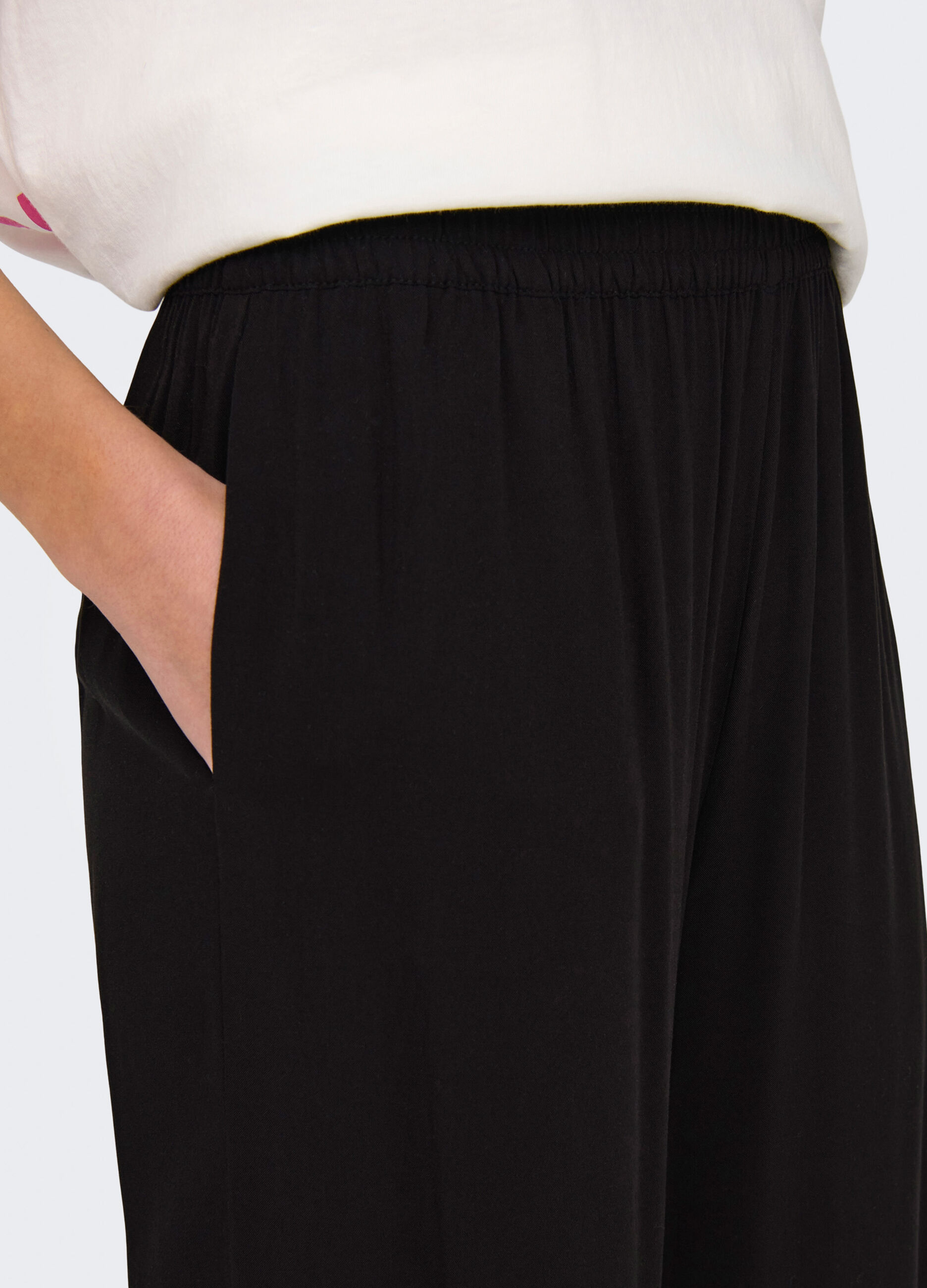 Pantaloni in tinta unita donna_3