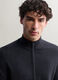 Cardigan in misto cotone con zip uomo_2