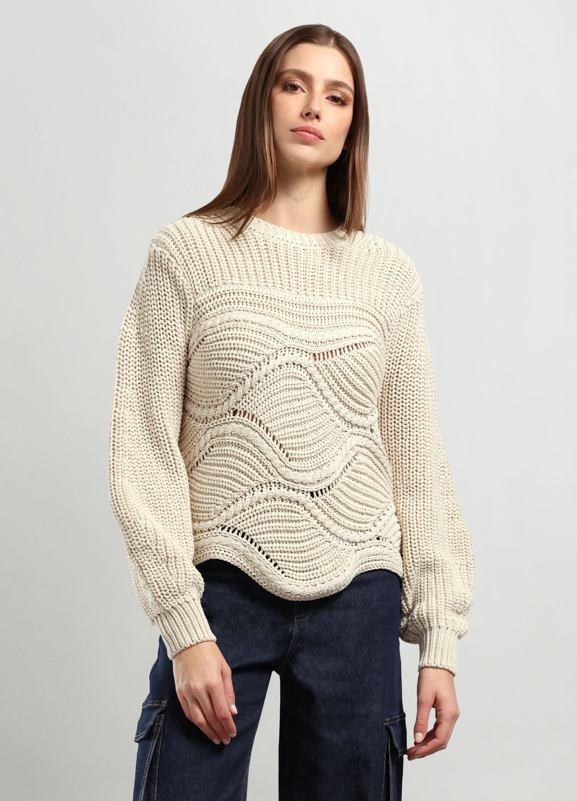 Tricot misto cotone donna_0