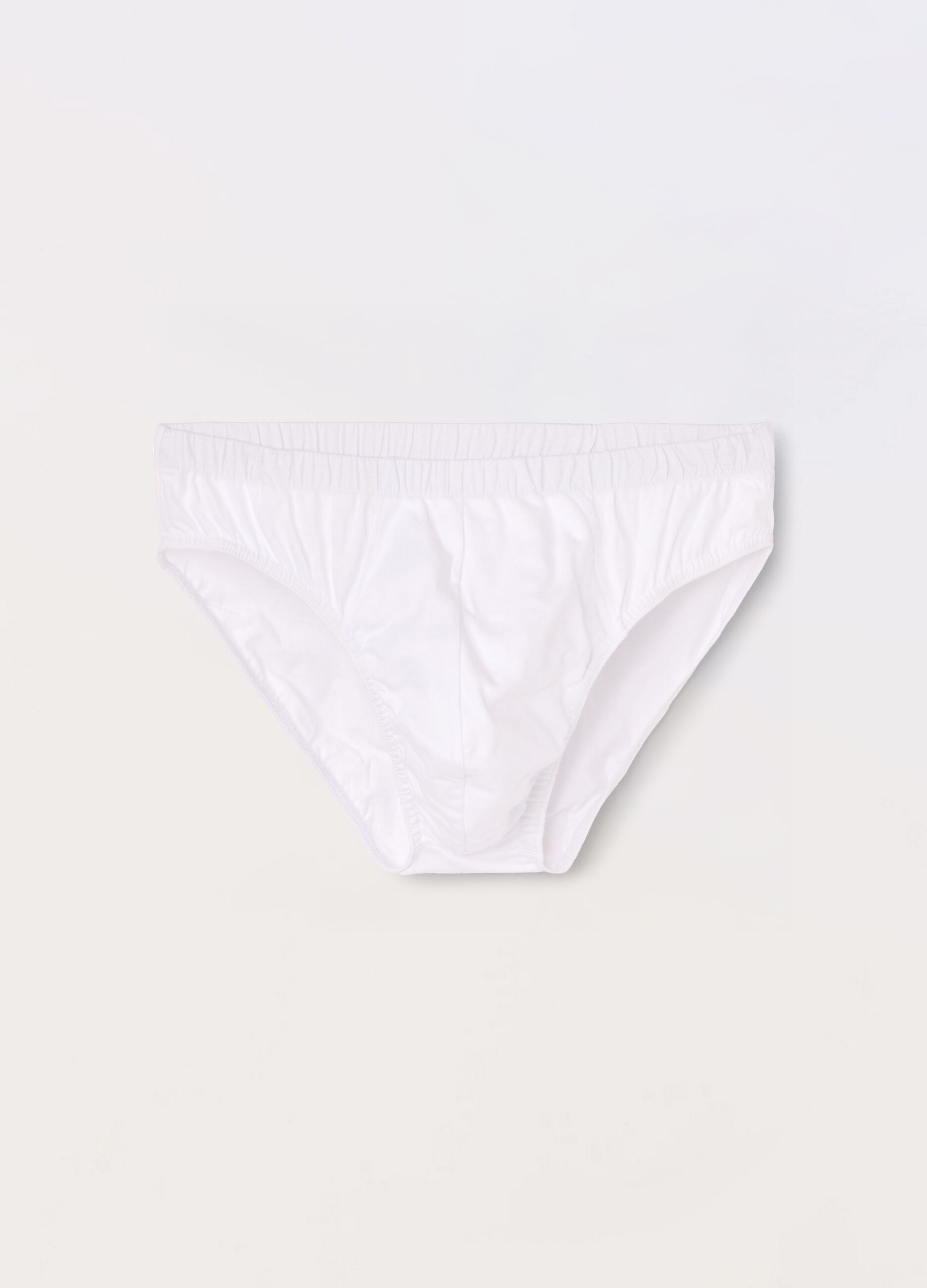 3 pack slip in jersey di puro cotone tinta unita uomo