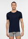 T-shirt girocollo in viscosa di bamb&ugrave; uomo_0