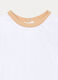 Set t-shirt + salopette in puro cotone neonato_2