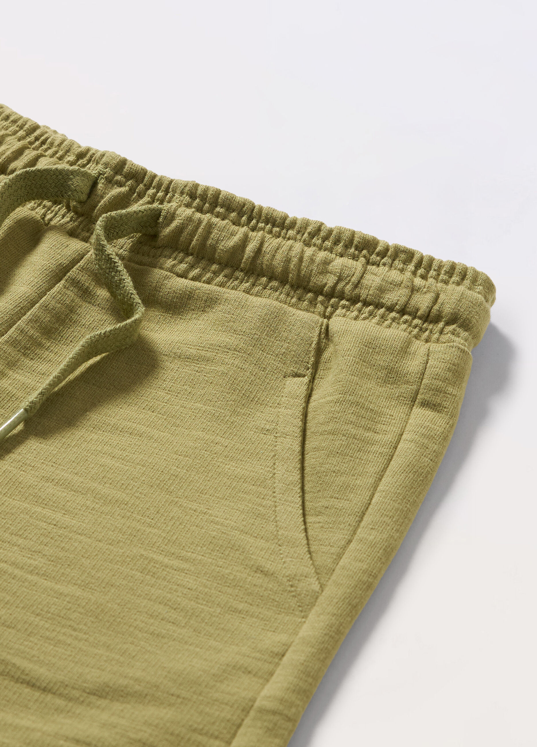Shorts in french terry slub neonato_1