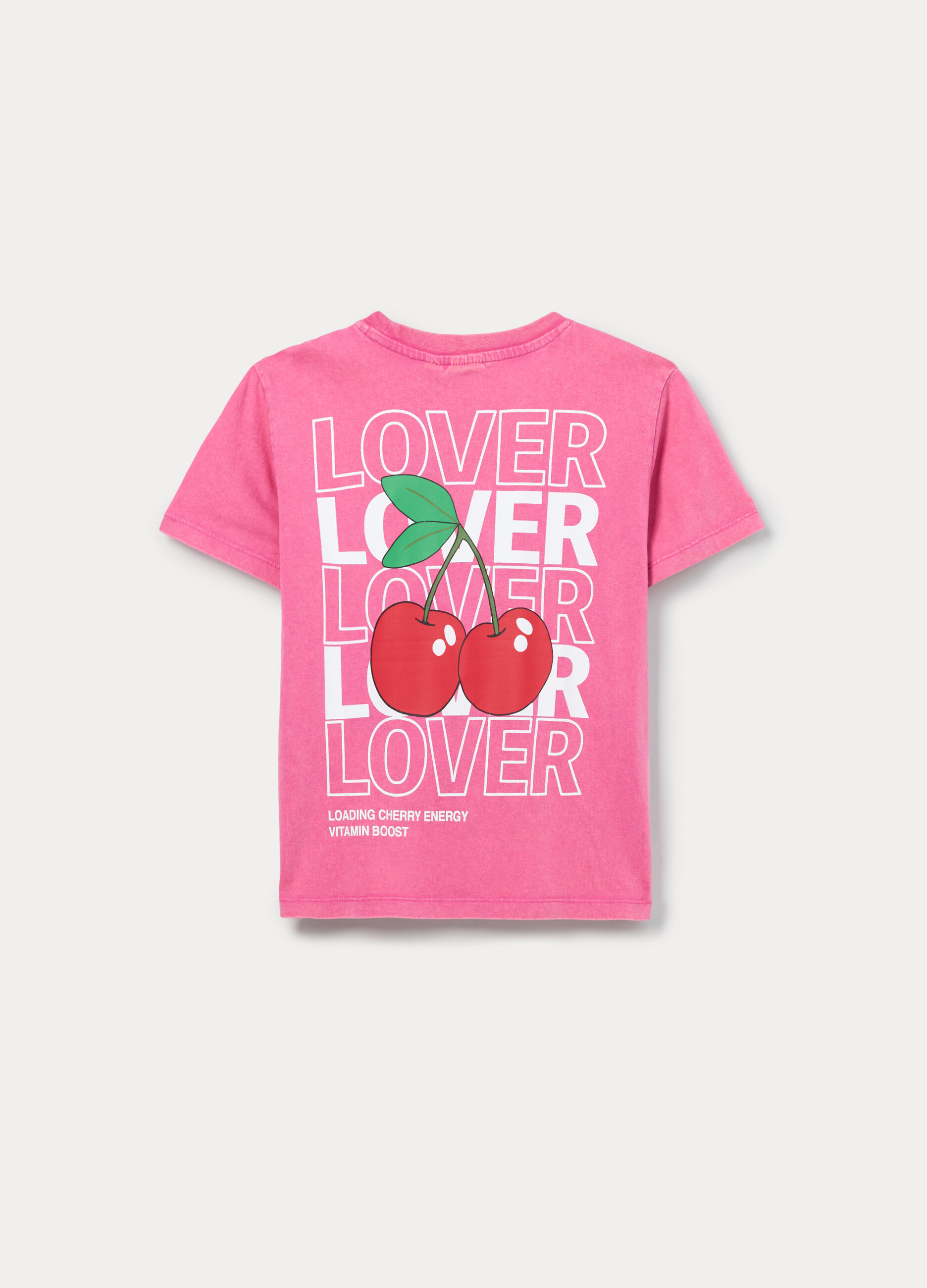 T-shirt in jersey di puro cotone ragazza_1