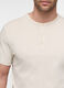 T-shirt collo serafino in cotone uomo_2