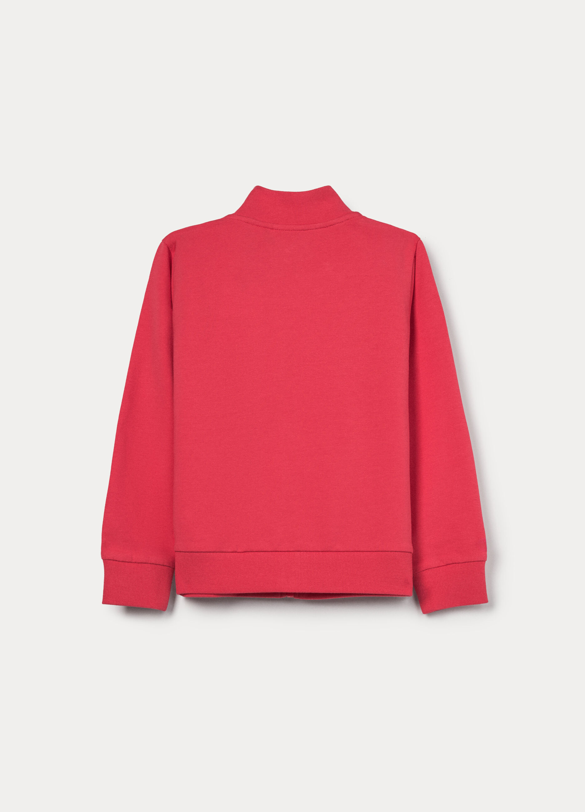 Felpa in french terry di cotone stretch bambina_1