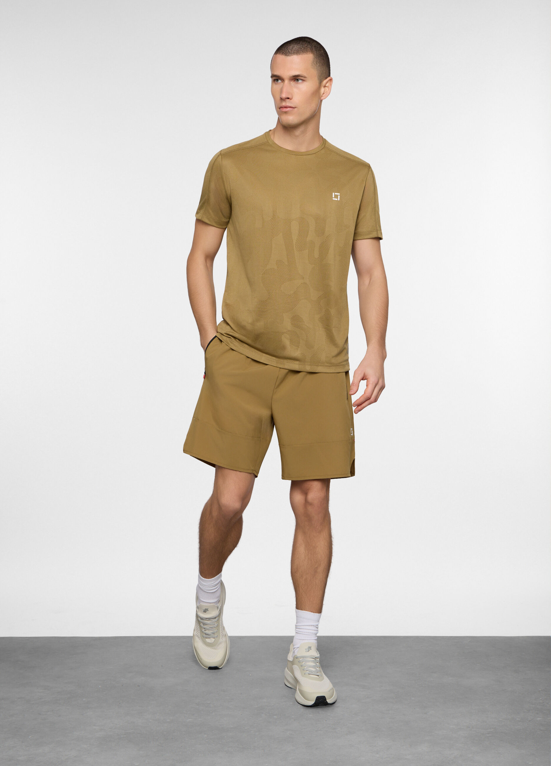 Pantaloncini sportivi easy dry uomo_0