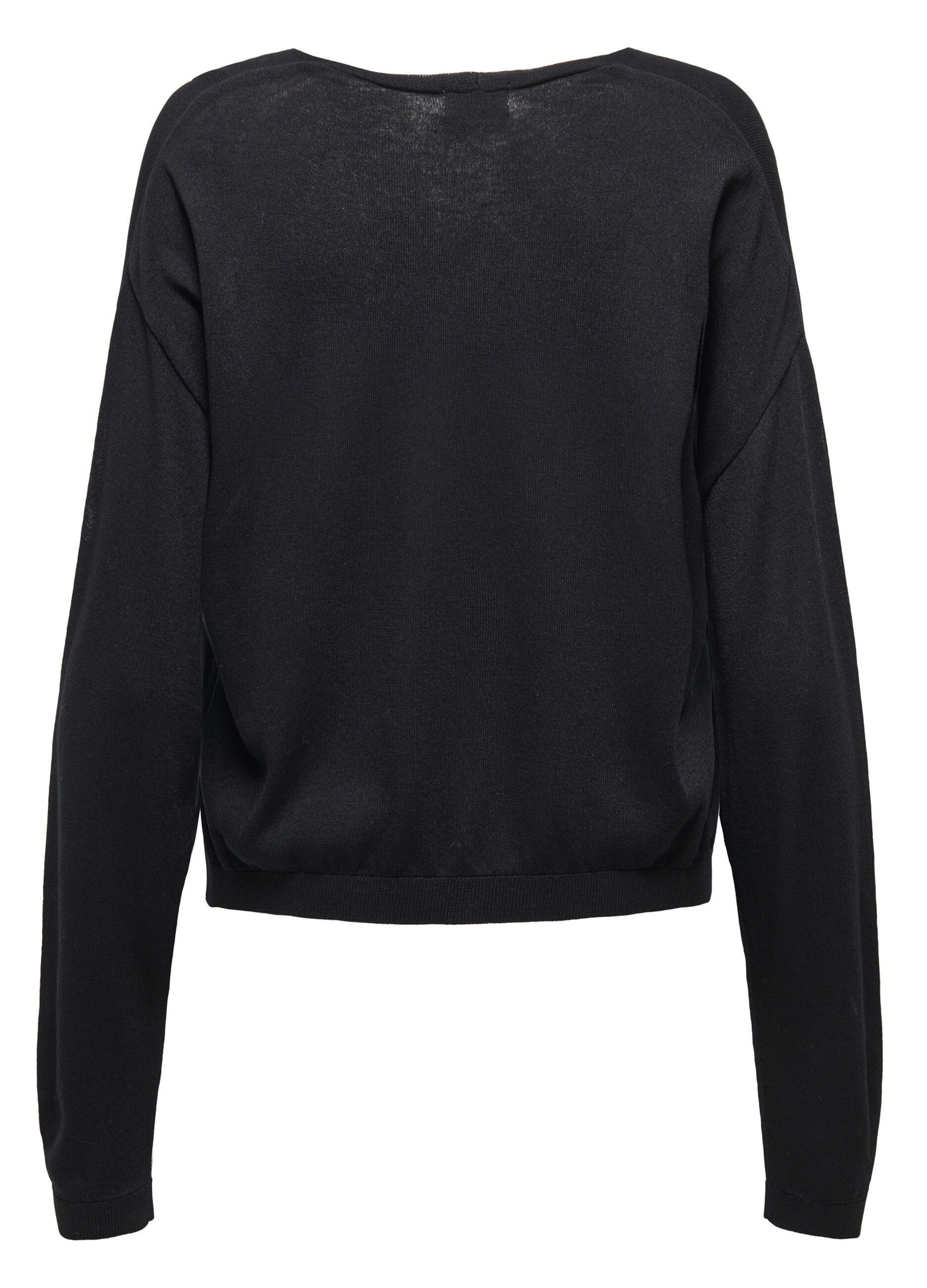 Pullover in maglia con scollo a V_1