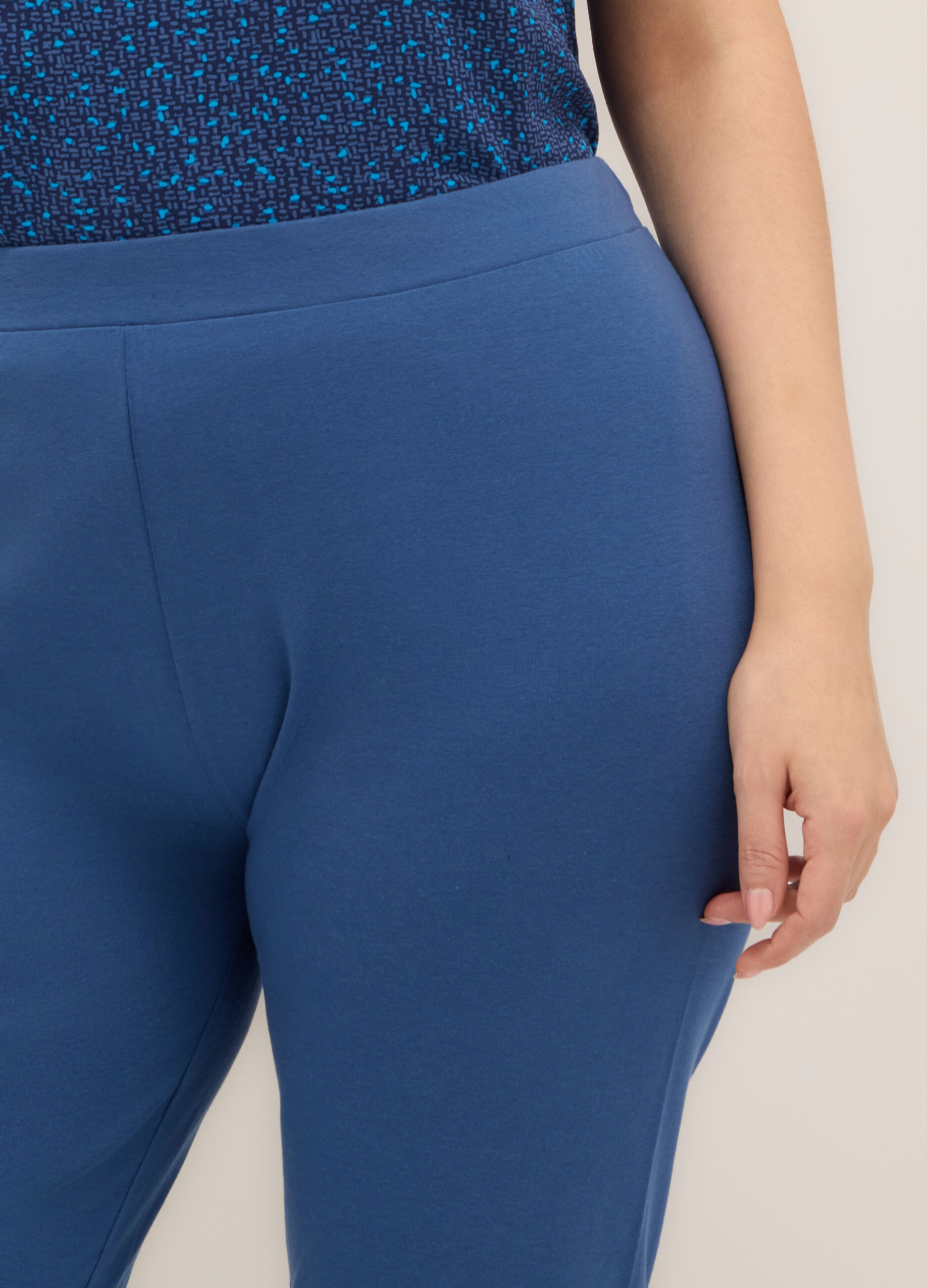 Leggings in cotone stretch donna curvy_2