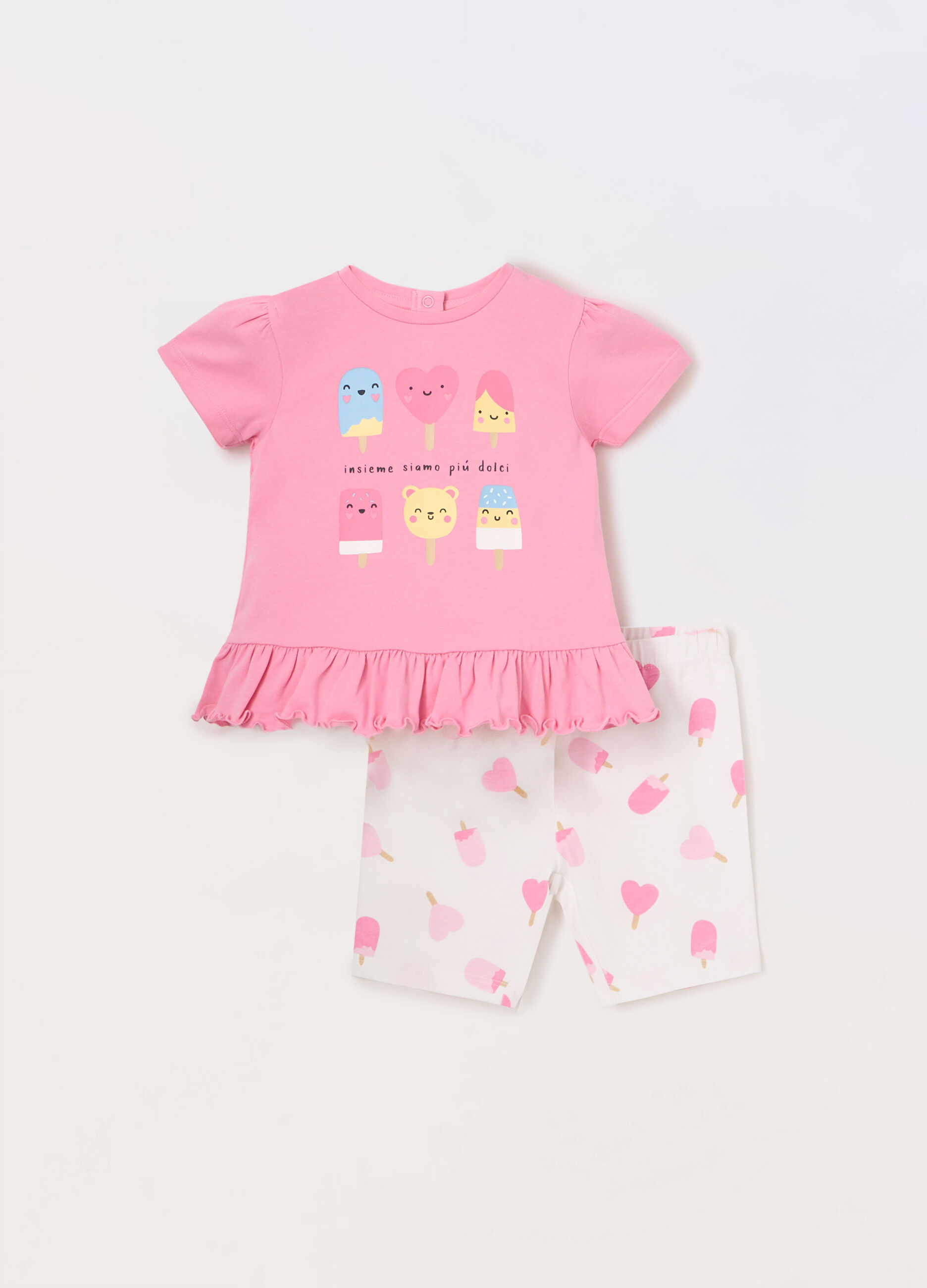 Jogging set in jersey stretch neonata_0