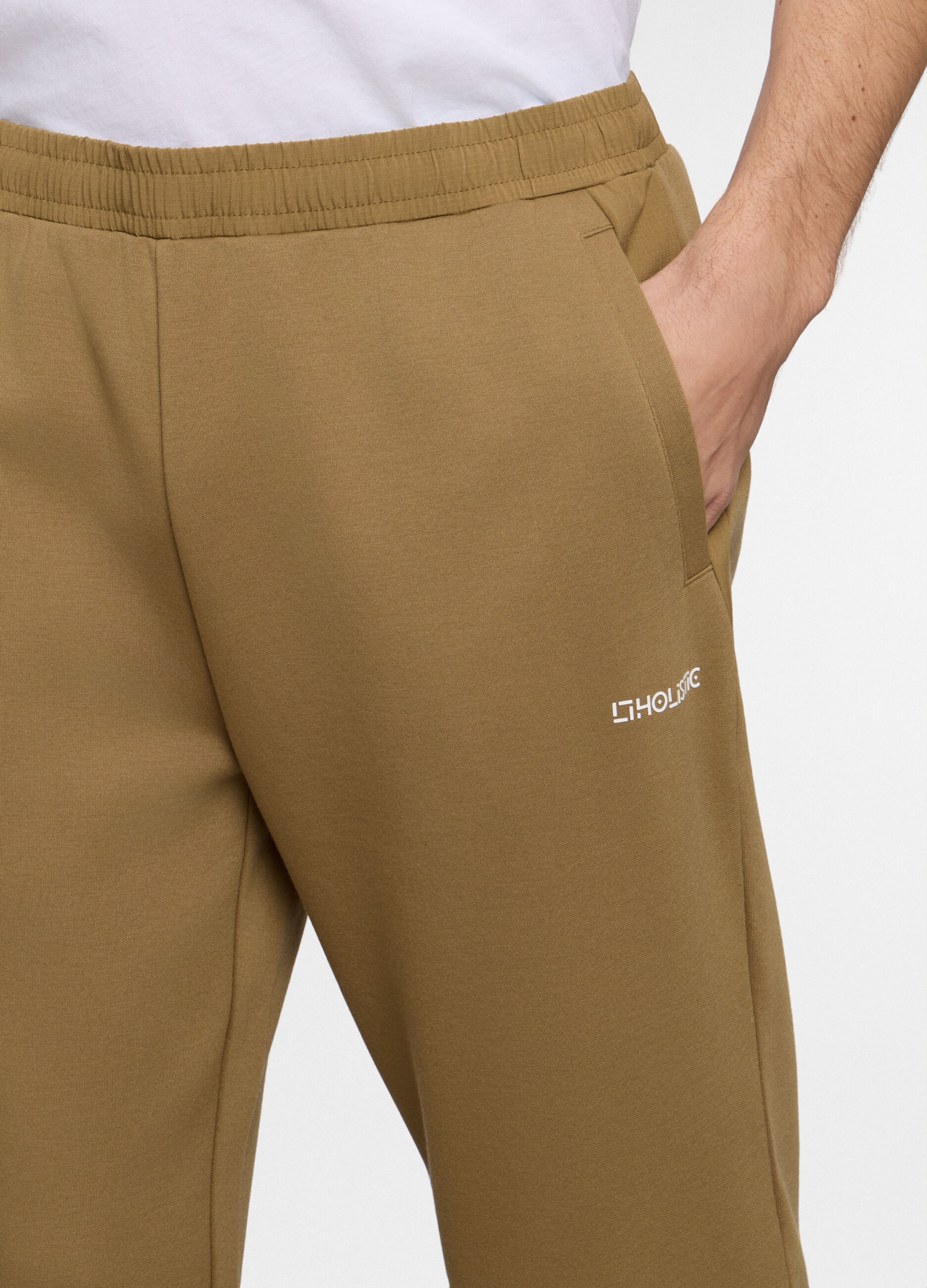 Jogger in interlock misto cotone uomo