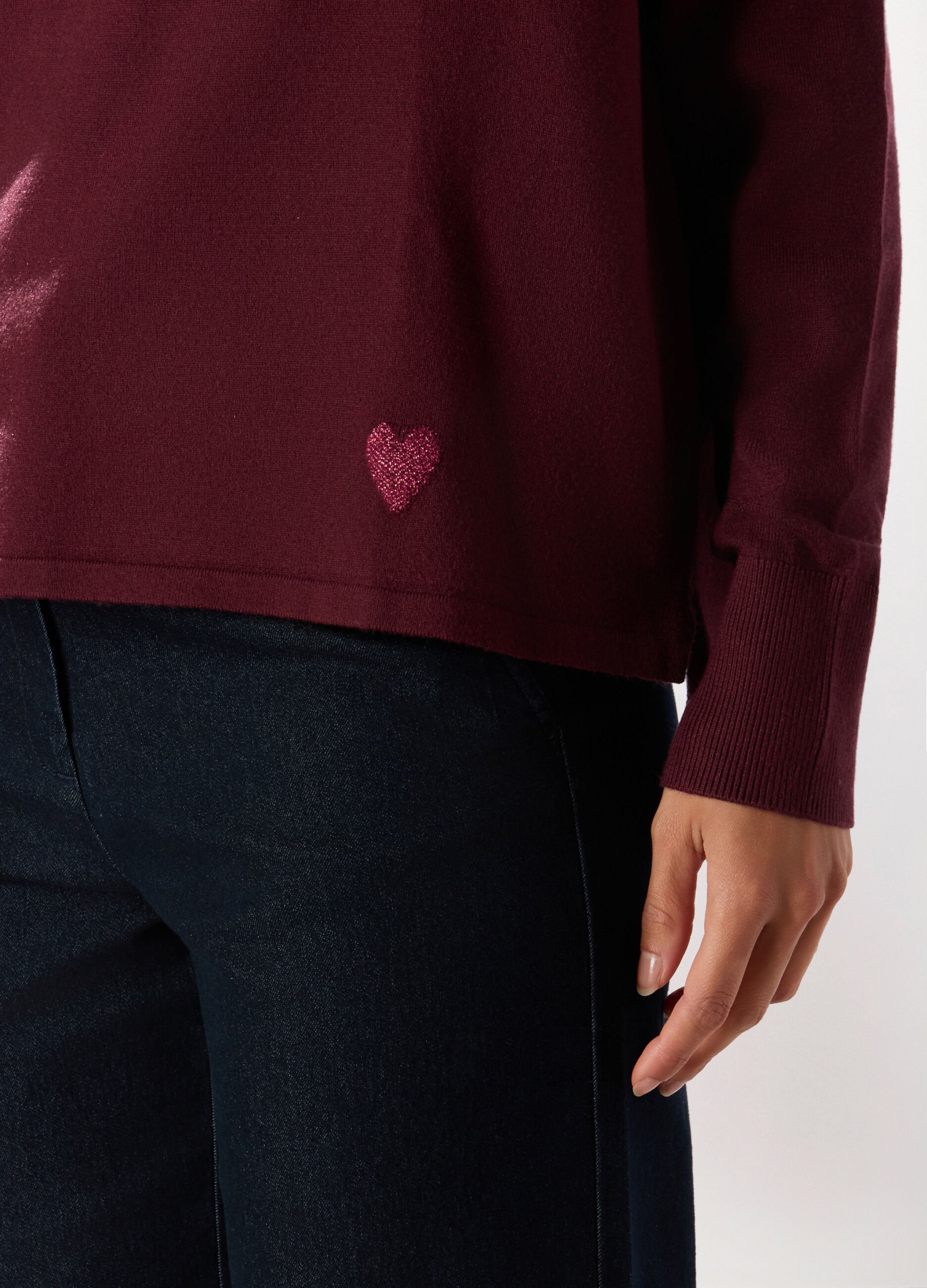 Pullover tricot misto viscosa donna_2