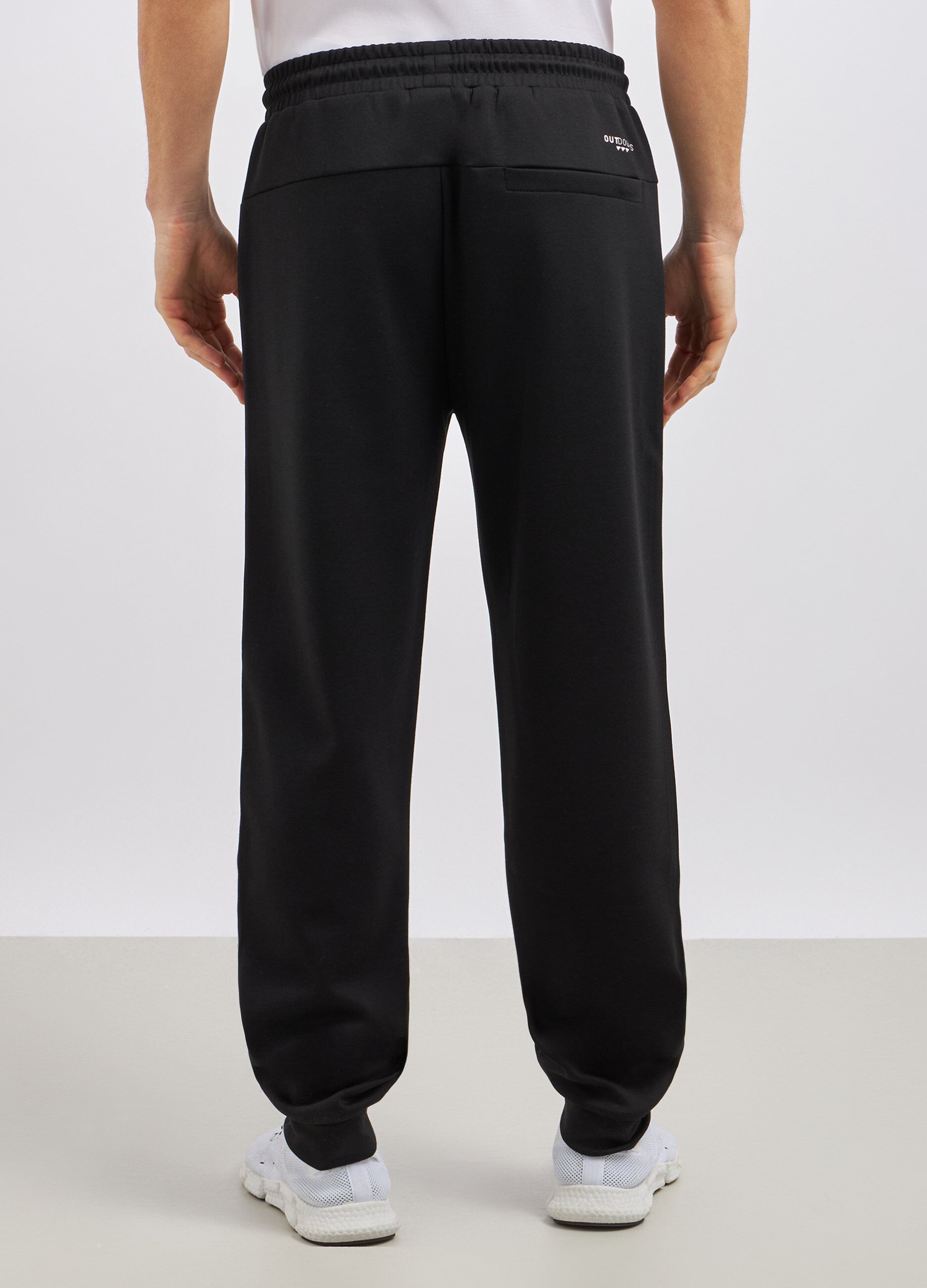 Jogger in misto viscosa uomo_1