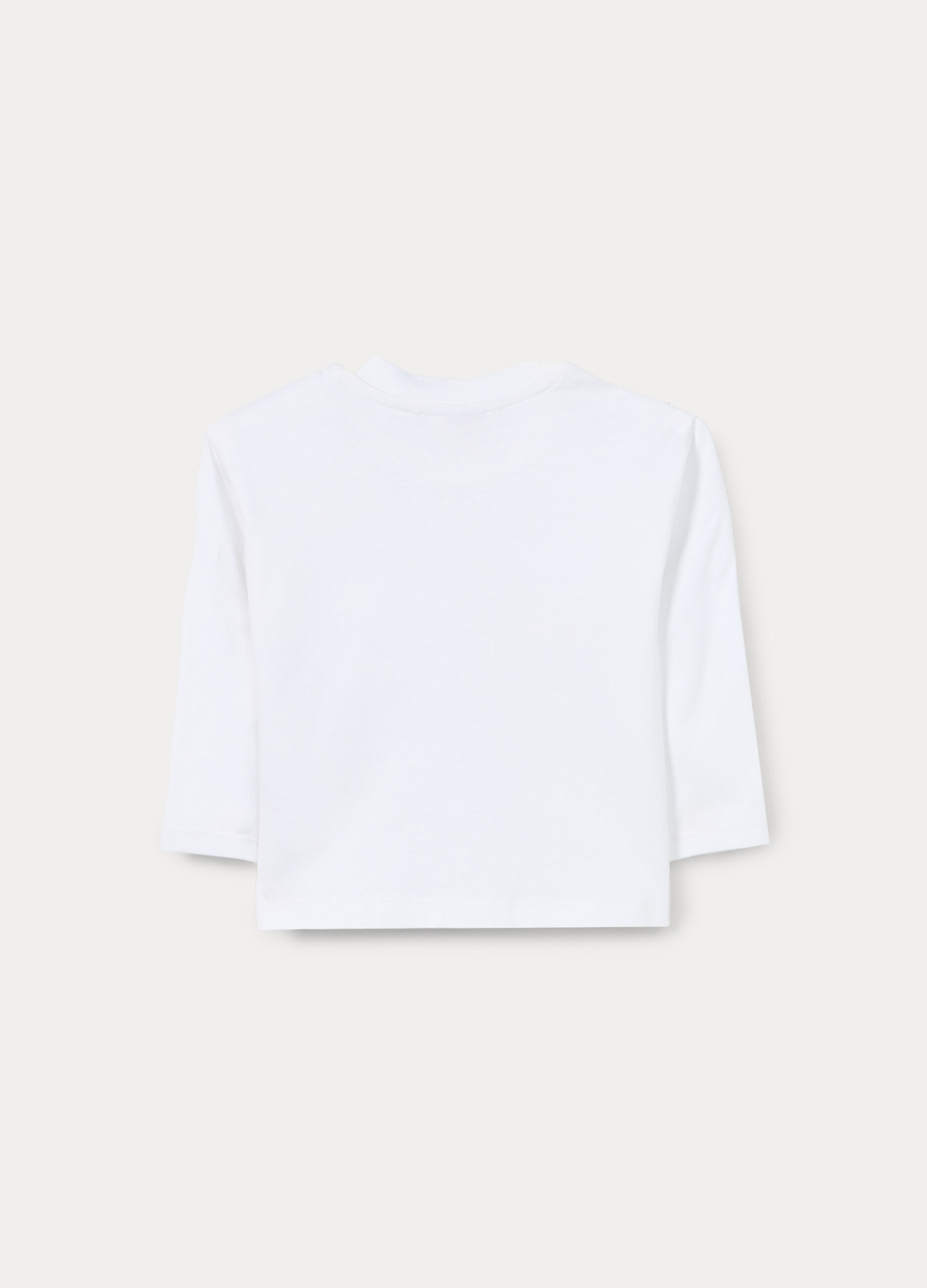 T-shirt in jersey di puro cotone bimbo_1