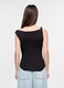 T-shirt con scollo a barchetta donna_1