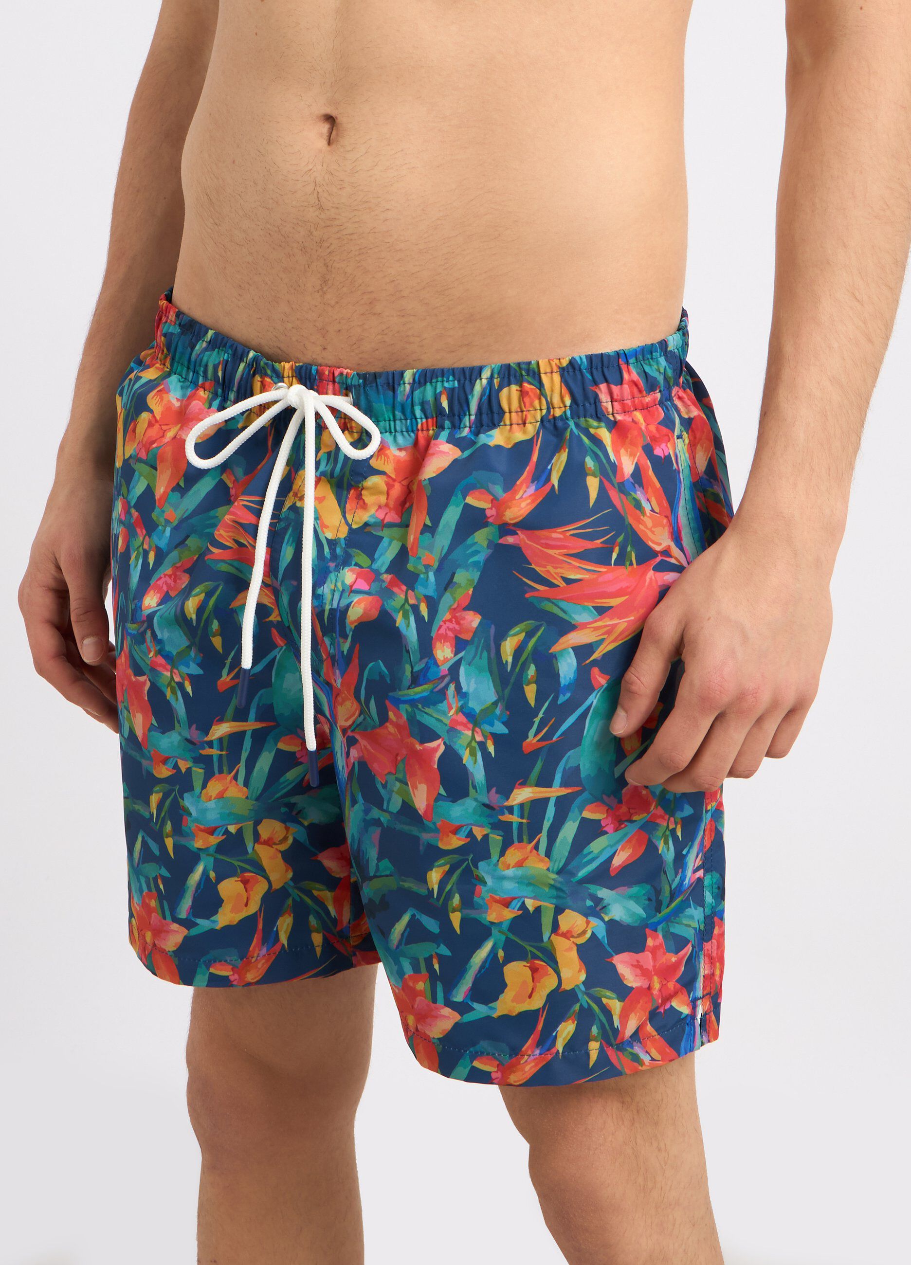 Costume shorts con stampa uomo_2