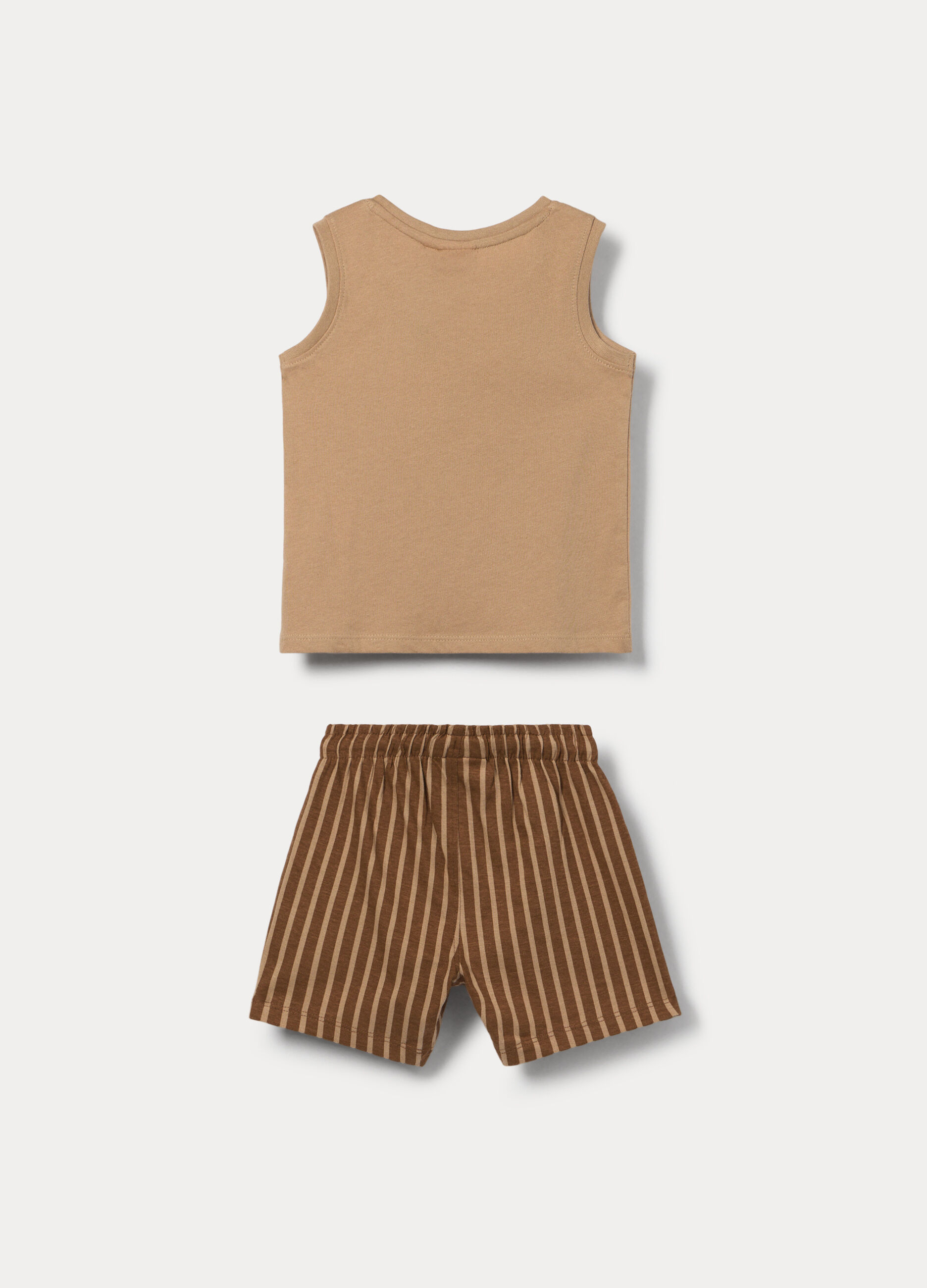 Jogging set in jersey di puro cotone bimbo_1