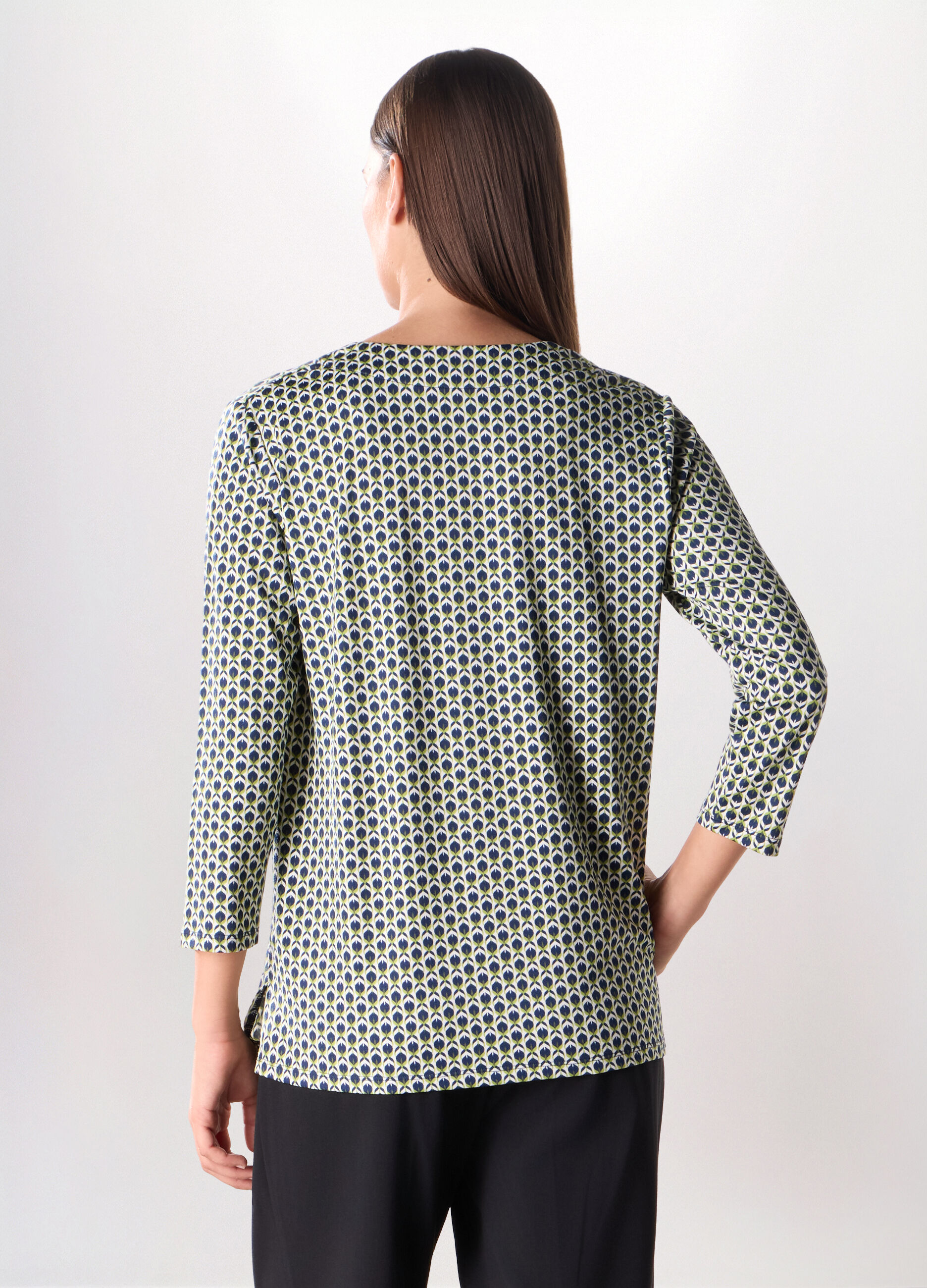 Top con maniche a 3/4 donna_1