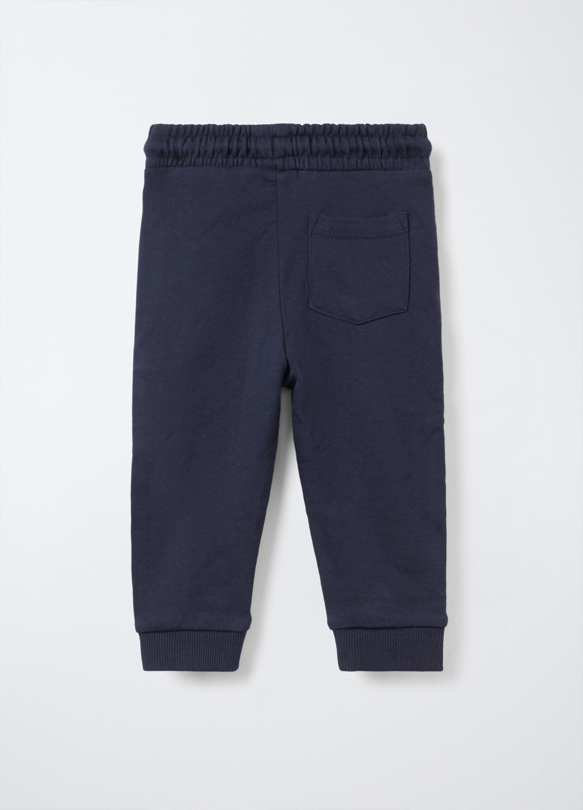 Jogger in puro cotone garzato Fir Regular bimbo_1