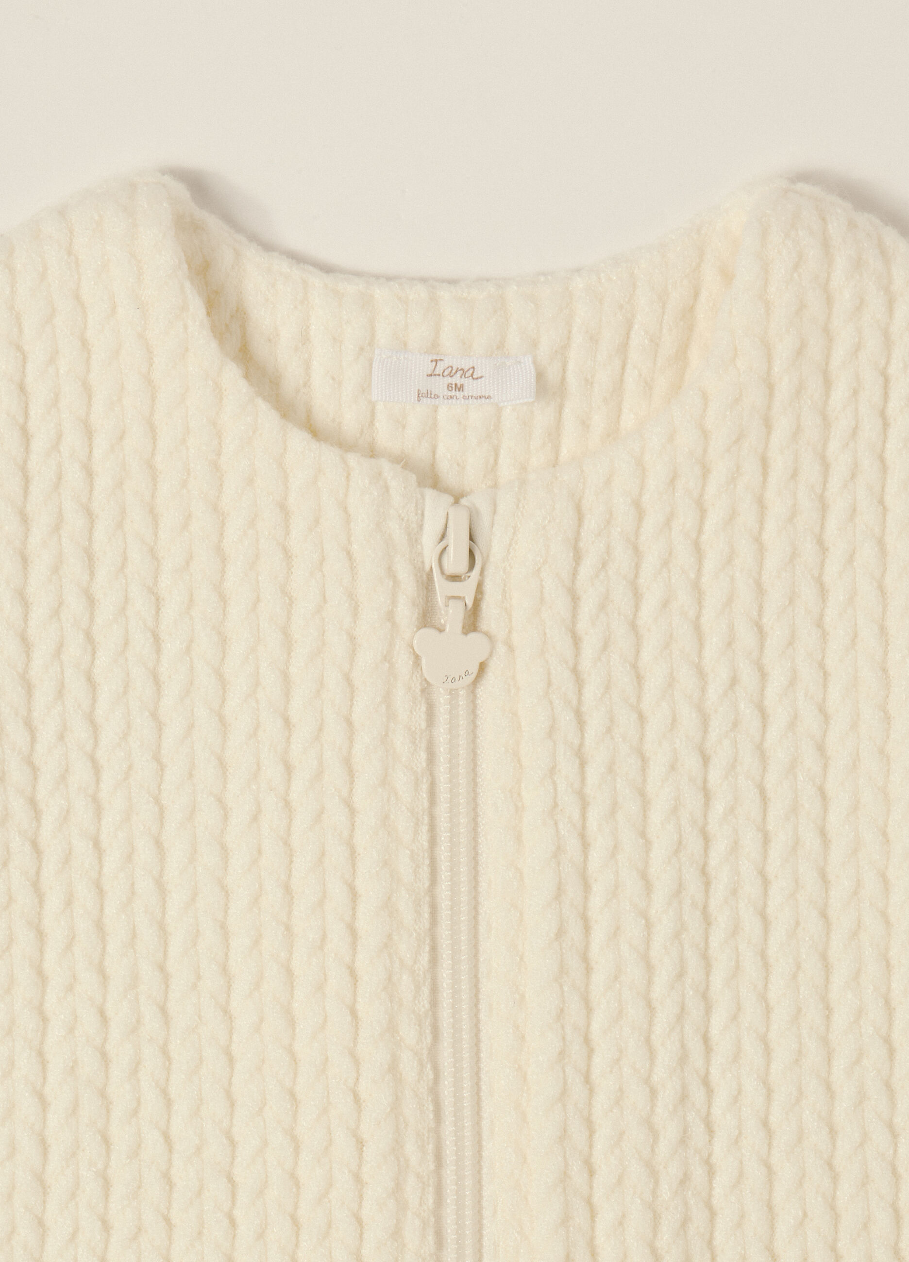 Cardigan bianco per neonato_2