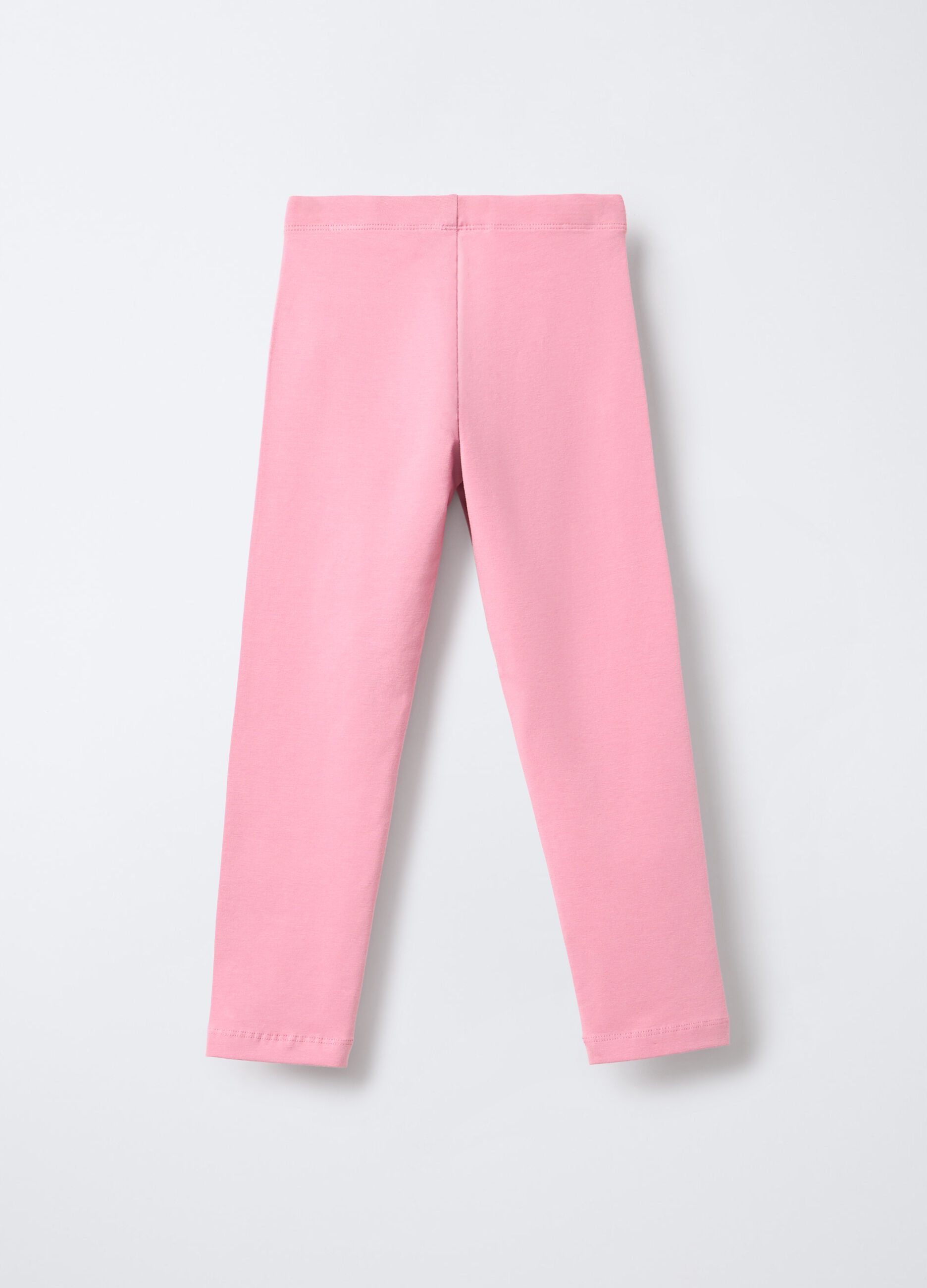 Leggings misto cotone stretch Fit Slim bambina_1