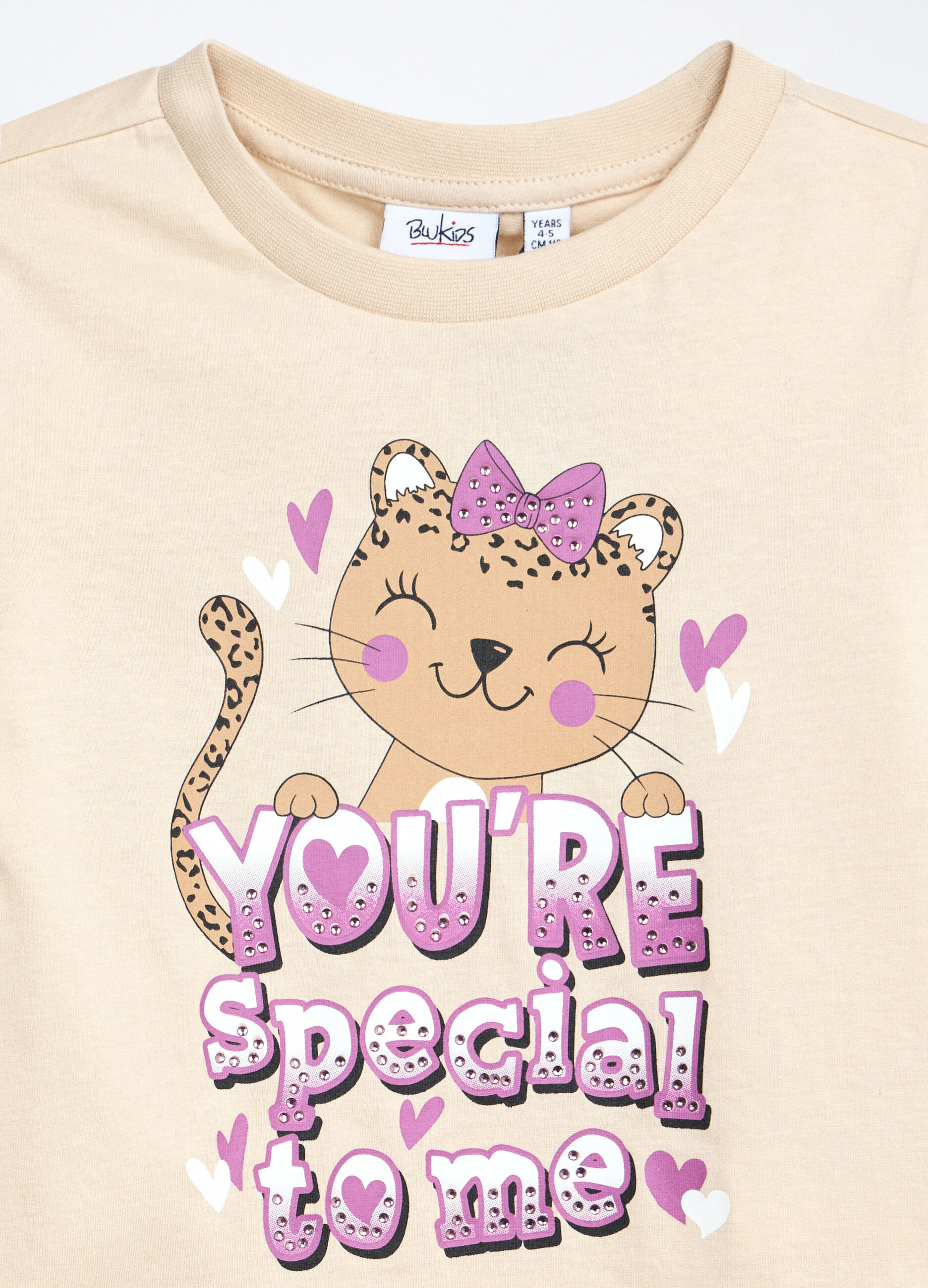 T-shirt in jersey di puro cotone bambina_2