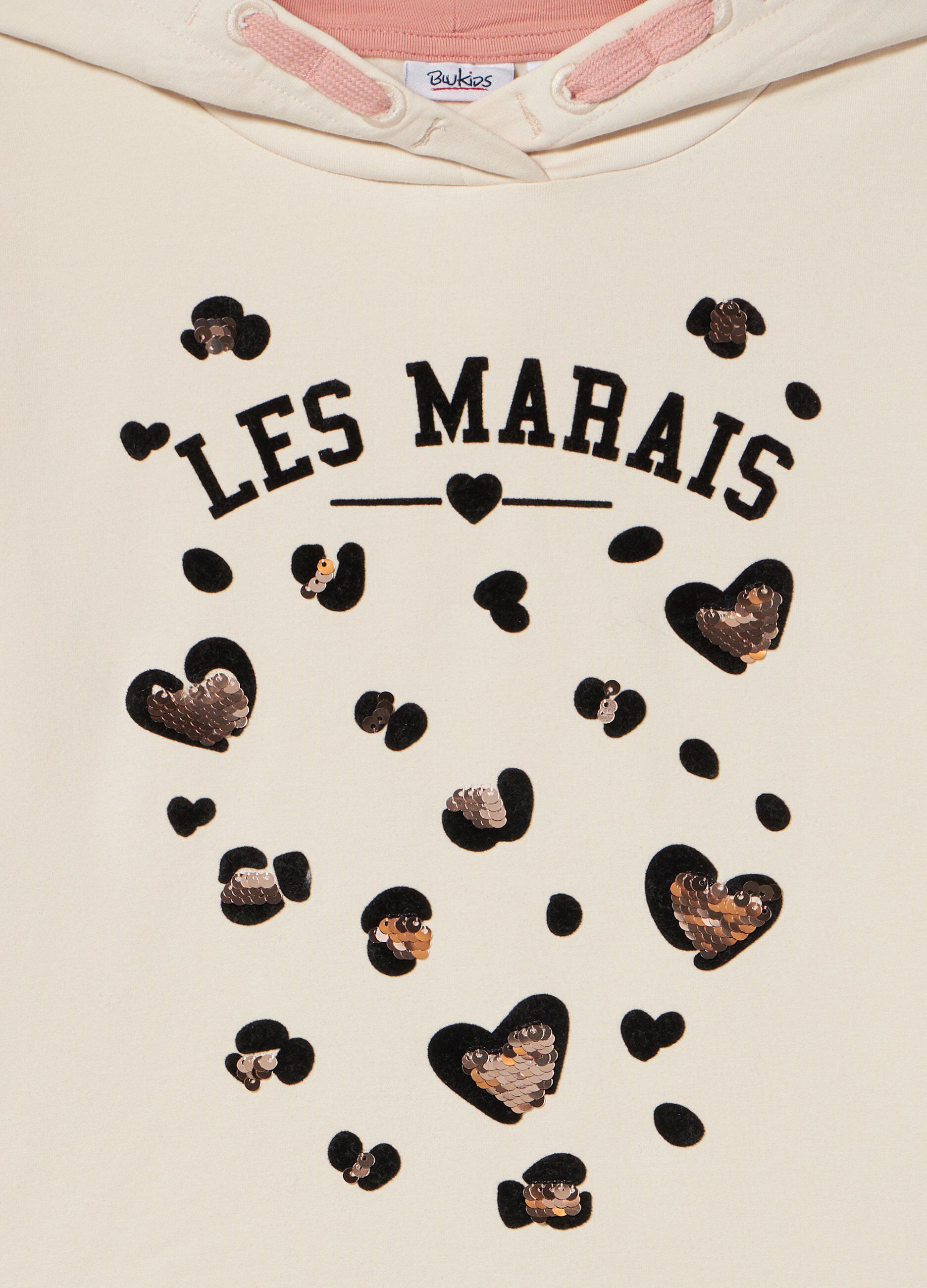 Felpe con paillettes reversibili 2025