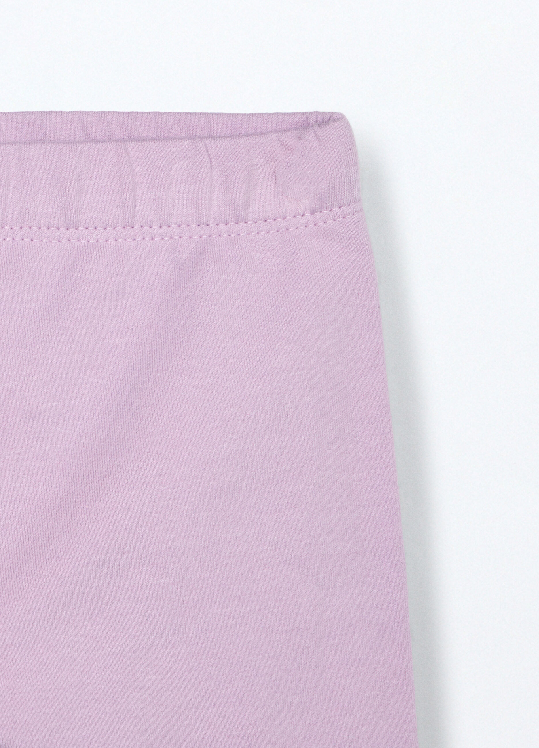 Jogging set in puro cotone fleece neonata_2