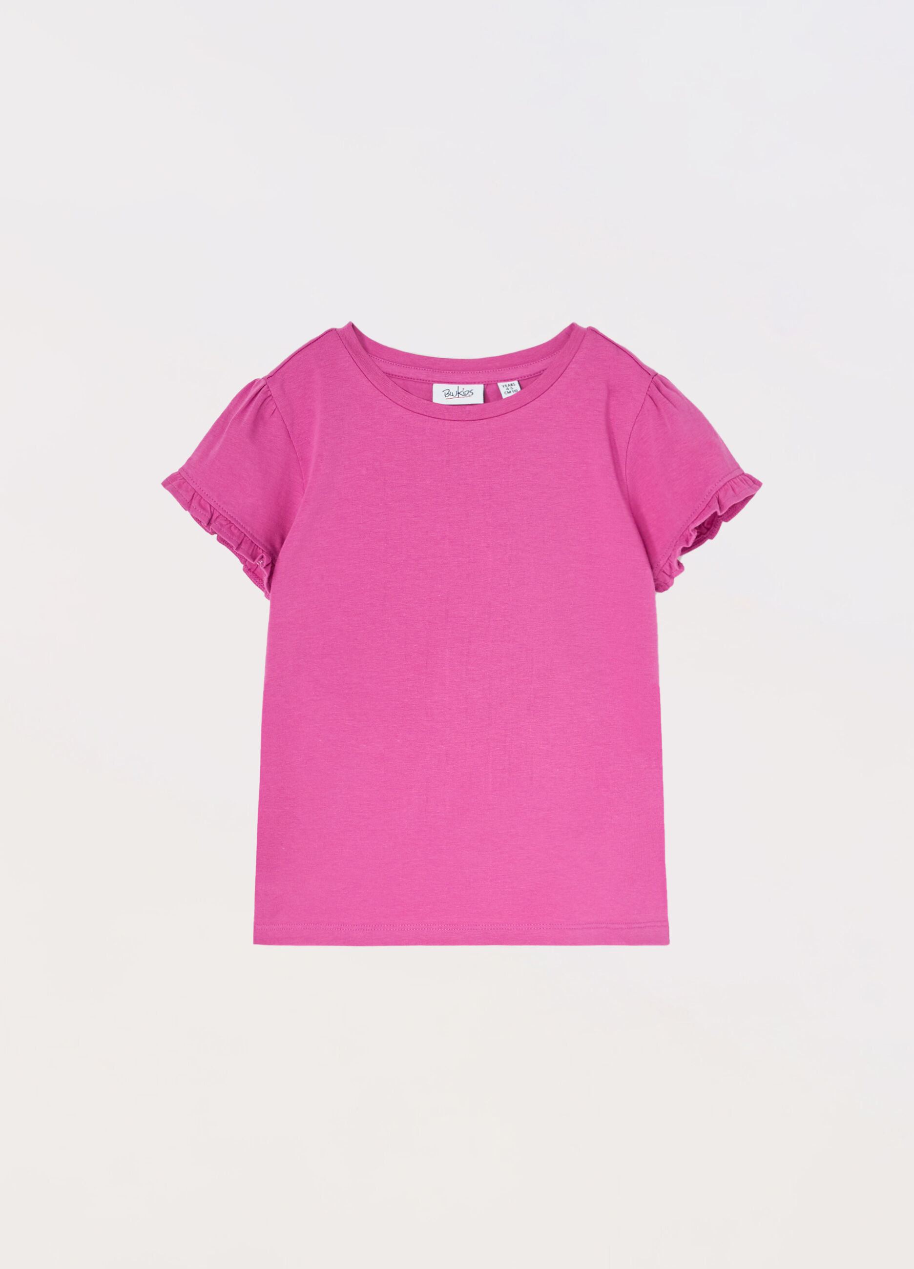 T-shirt in cotone stretch bambina_0