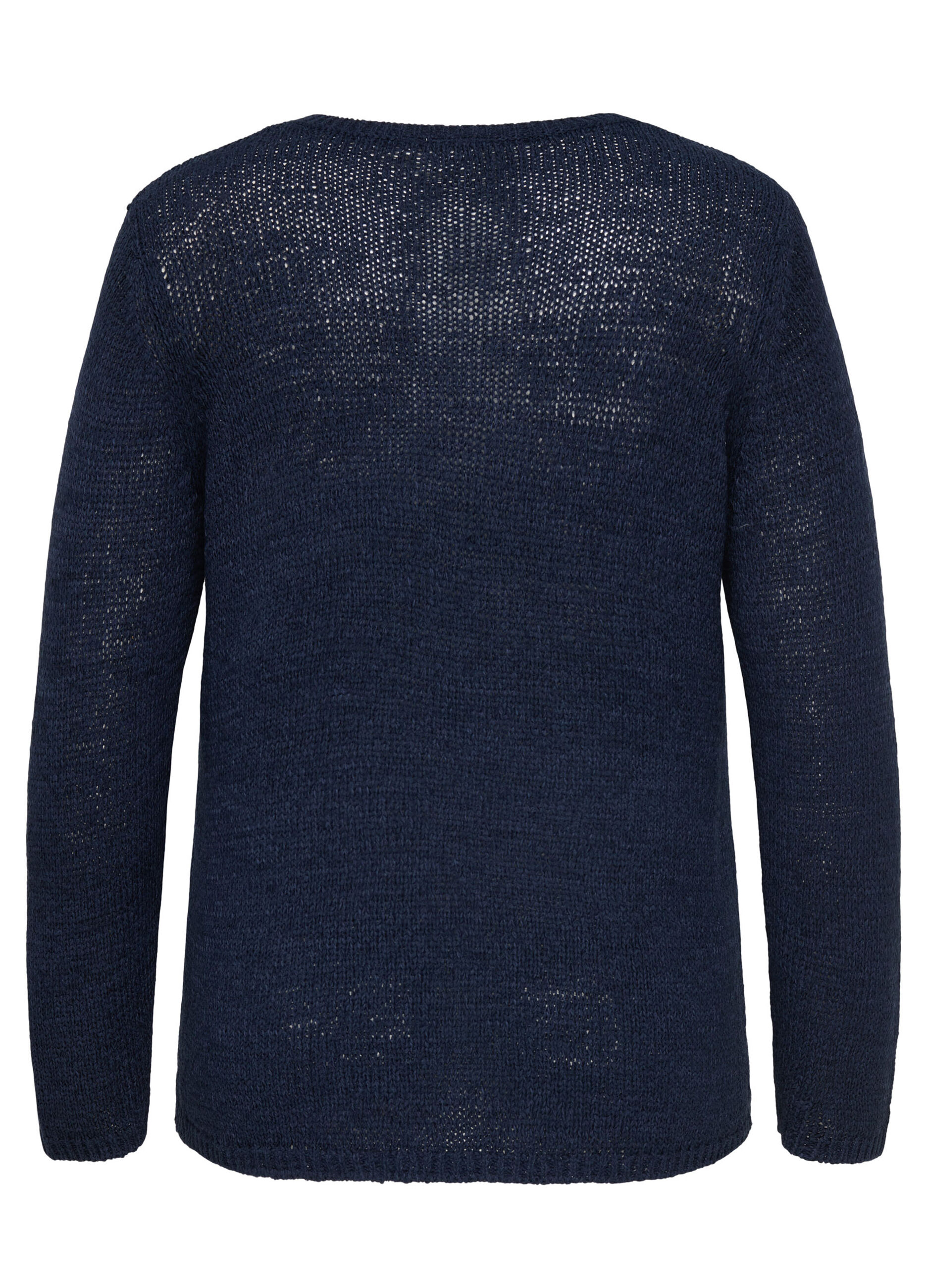 Pullover regular fit con scollo a V_6