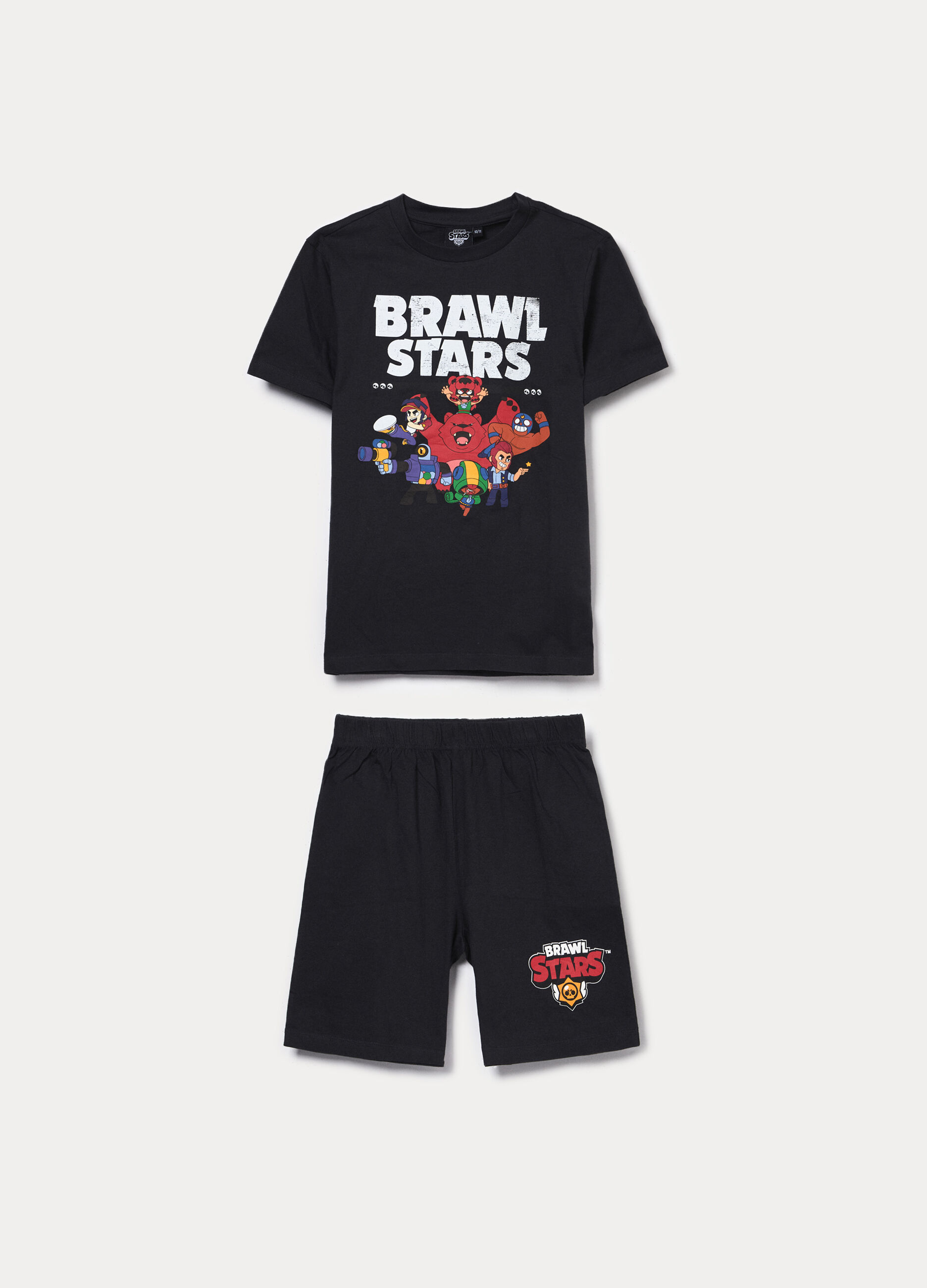 Set pigiama corto Brawl Stars in jersey di puro cotone ragazzo_0