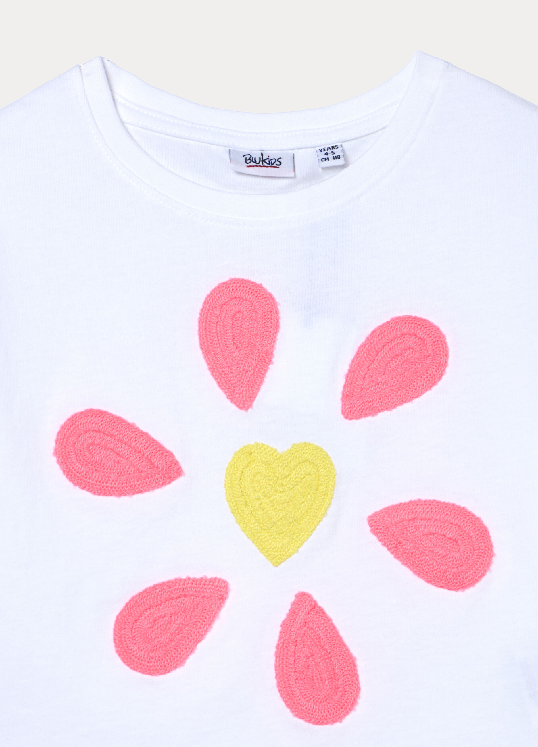 T-shirt girocollo bambina_2