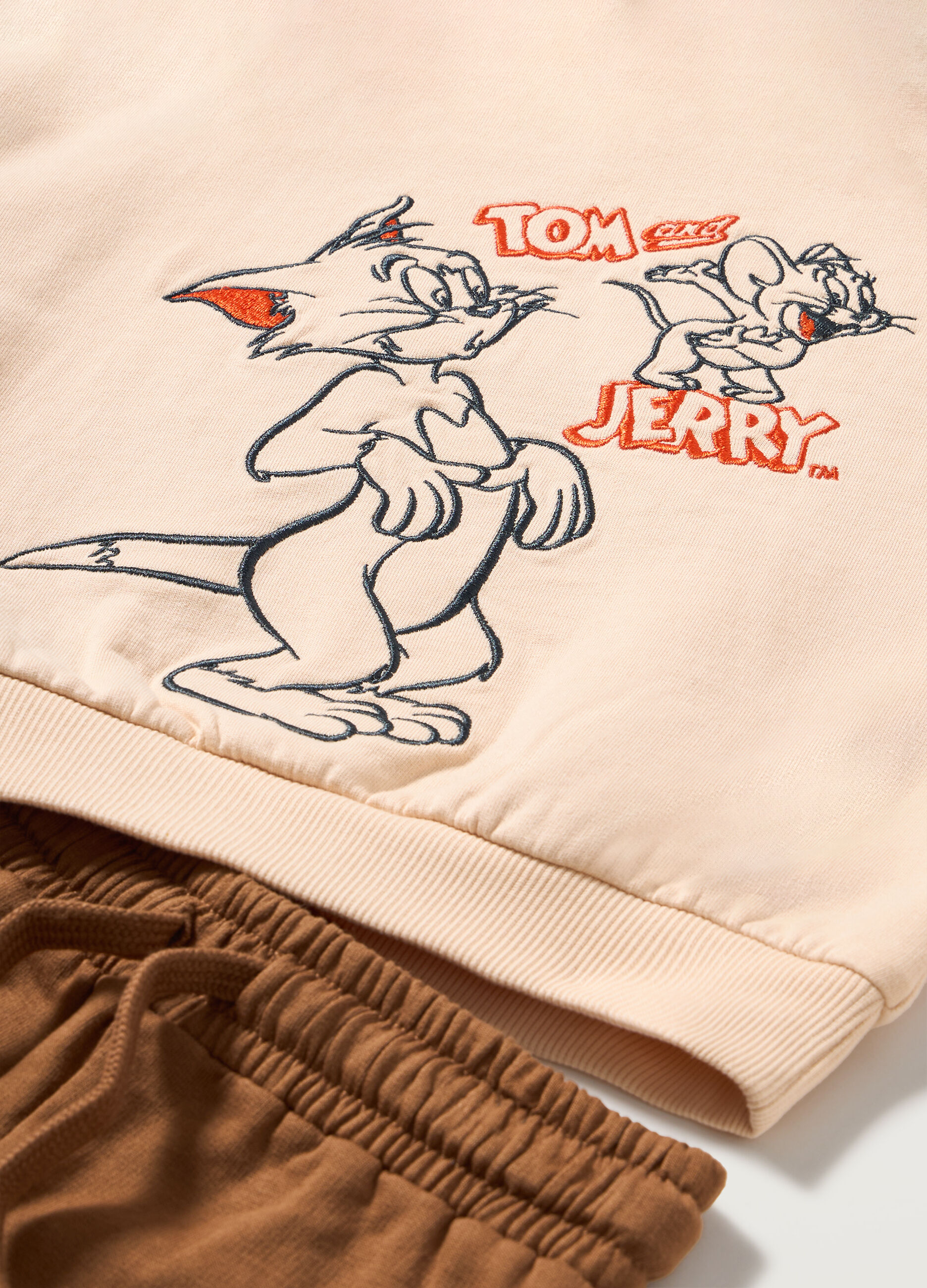 Jogging set in cotone fleece neonato_1